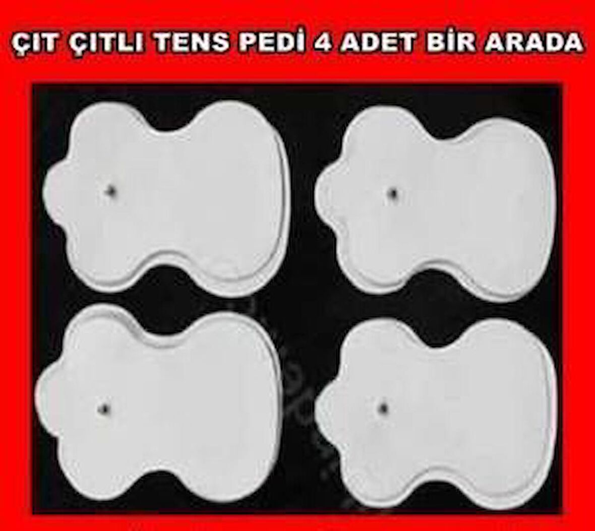 Çıtçıtlı Tens Pedi 8 Li