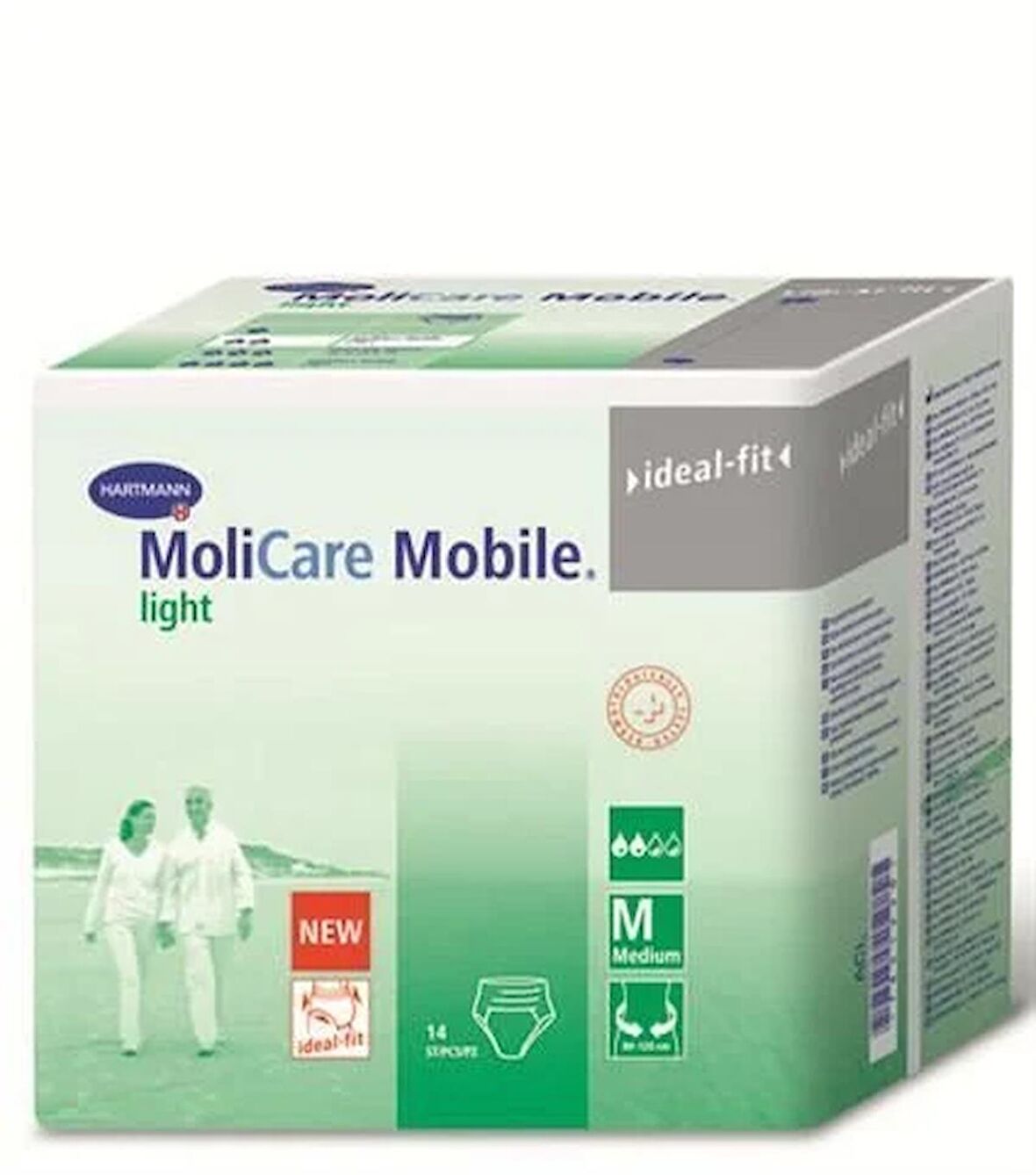 Molicare Külot Bez Mobile NG Light 14 Adet Large