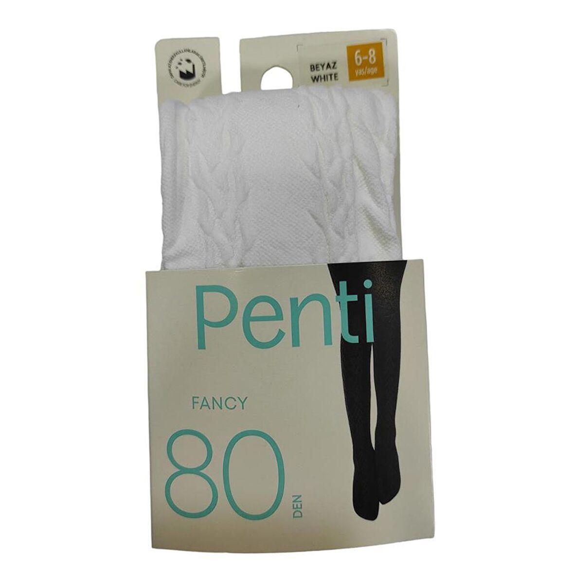 Penti Kız Çocuk Fancy Külotlu Çorap 80 Denye