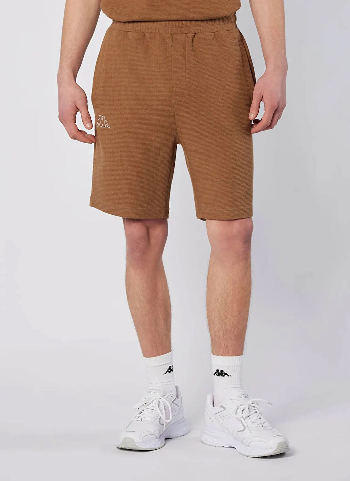 Kappa 331Y5UW-XSC PRONTON SHORT Kahve Lastikli Bel Regular Fit Düz Erkek Şort