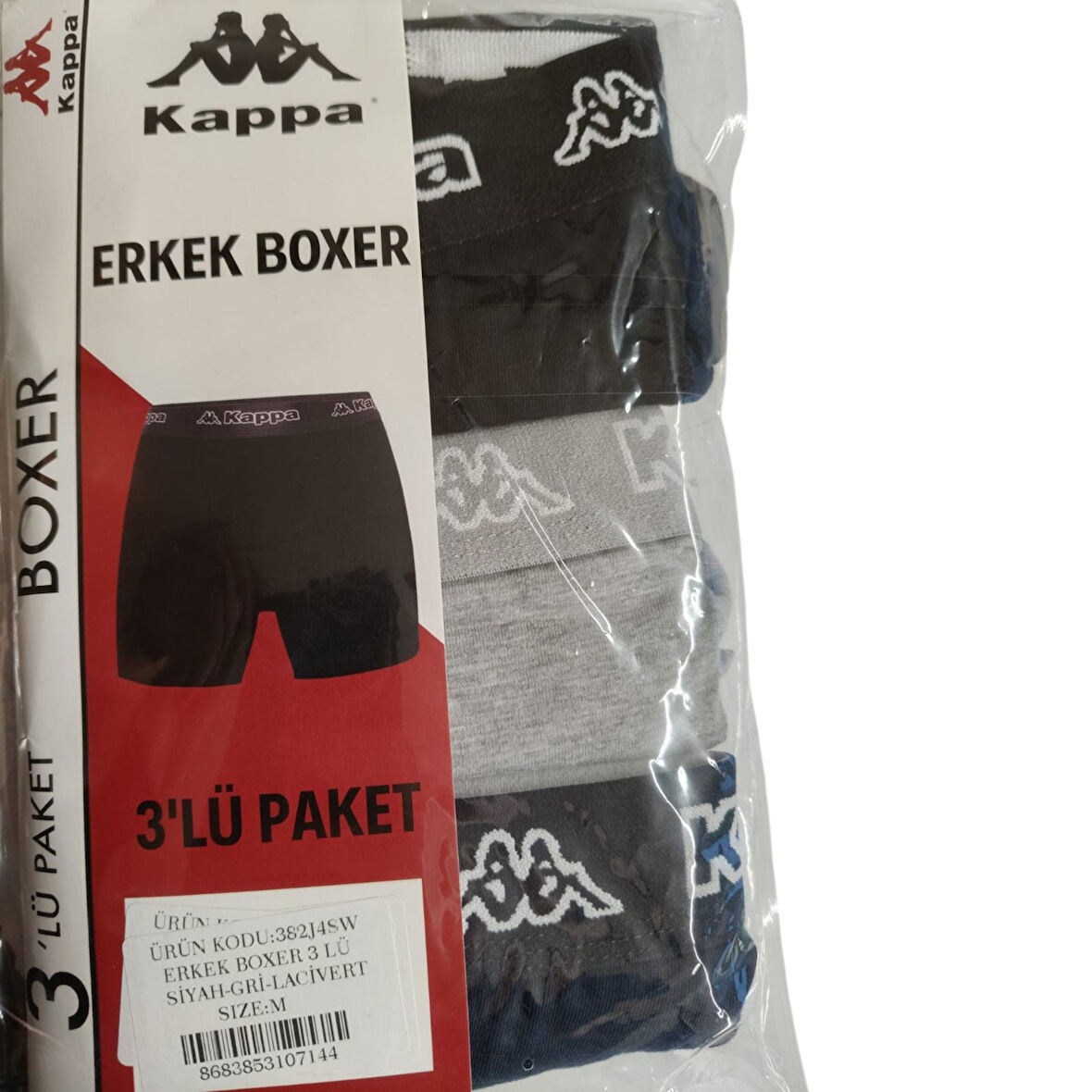 Erkek 3'Lü Boxer