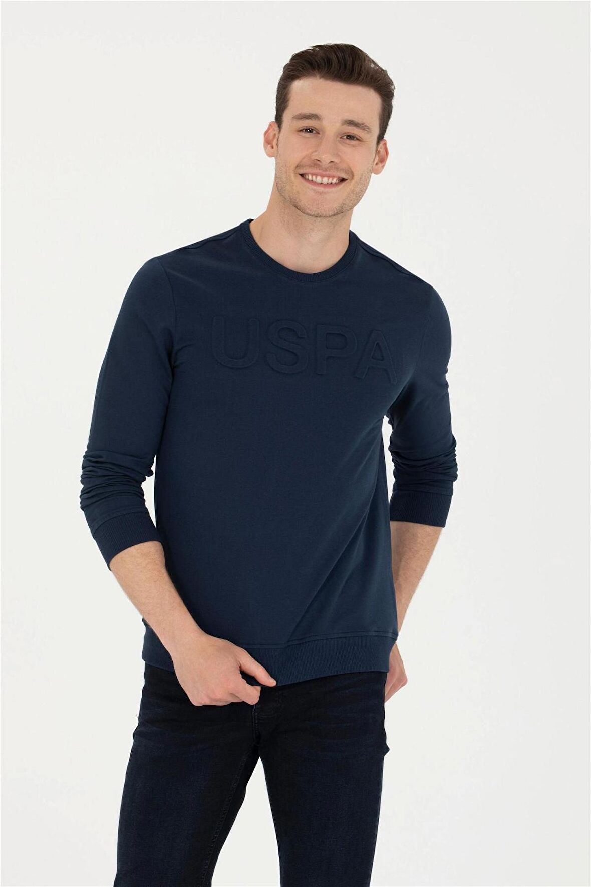 Us Polo Assn G081Sz082-1639122-Fw Standart Erkek Sweatshirt