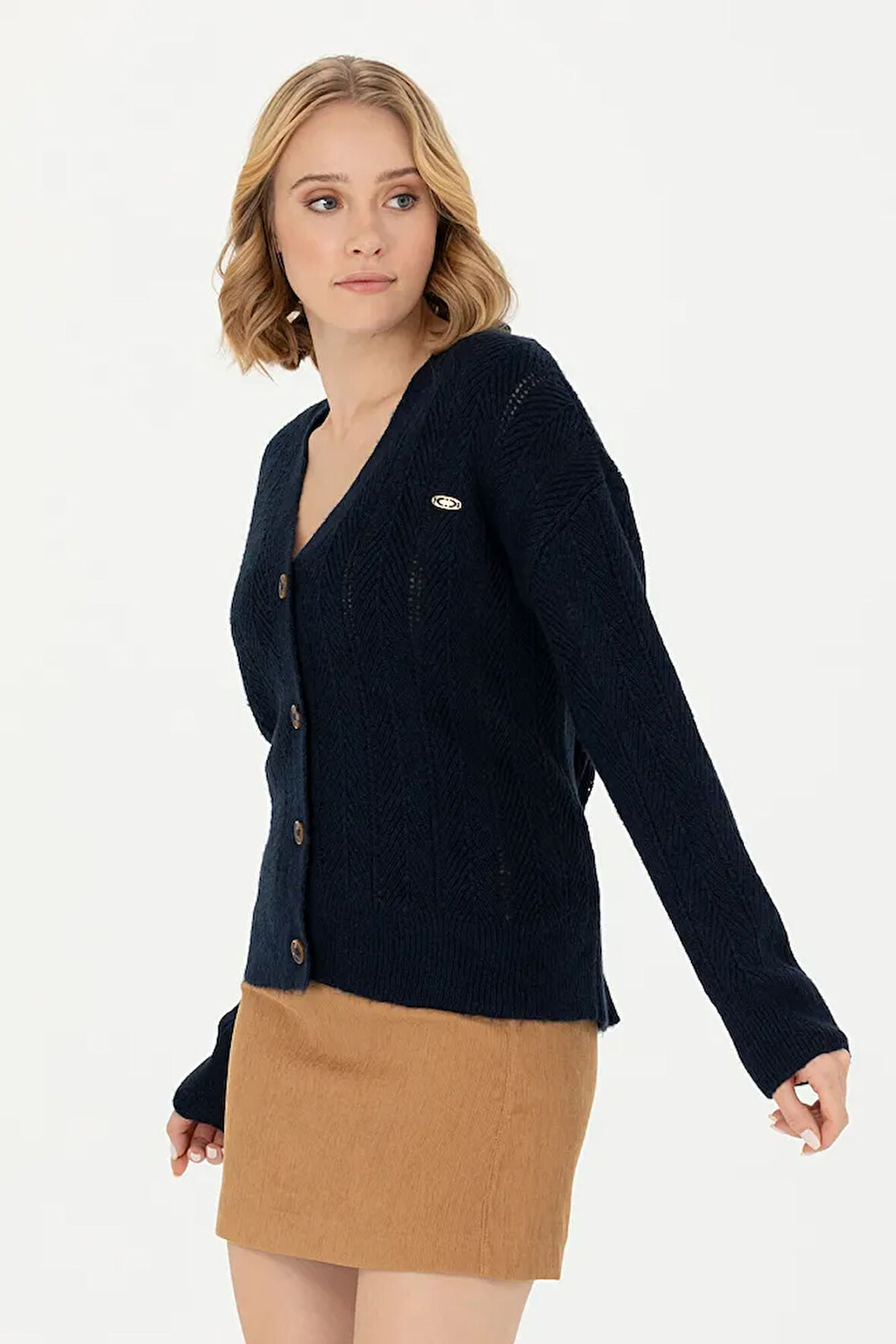 U.S. Polo Assn. Kadın Triko Hırka 50269493-VR033