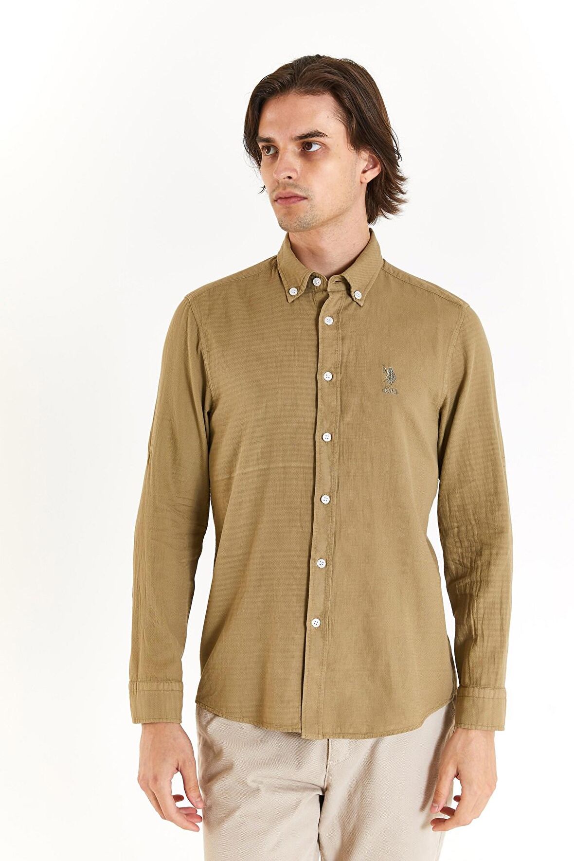 U.S. Polo Assn. Erkek Gömlek 50283718-VR027