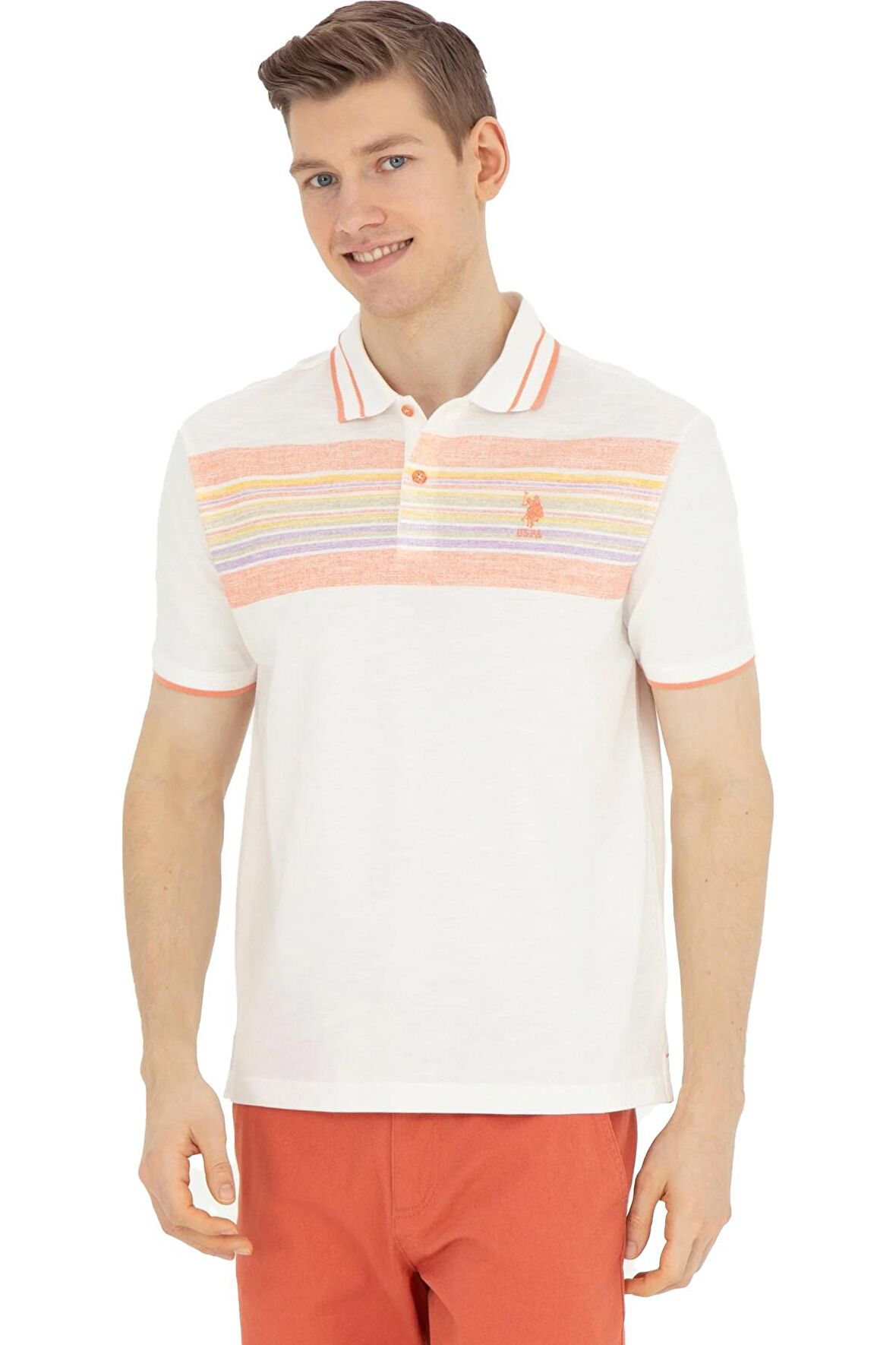 U.S. Polo Assn. Erkek Regular Tişört 50281516-VR019