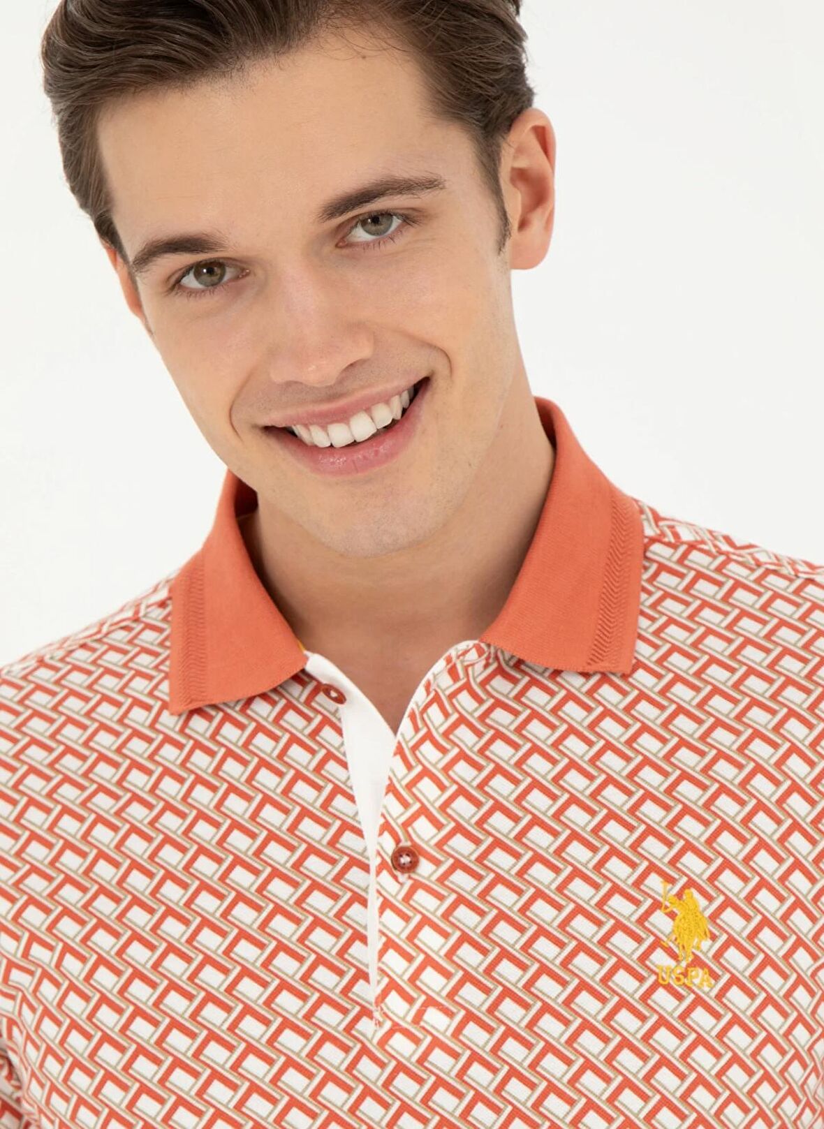 U.S. Polo Assn. Polo Yaka Pudra Erkek T-Shirt SAGUNTO