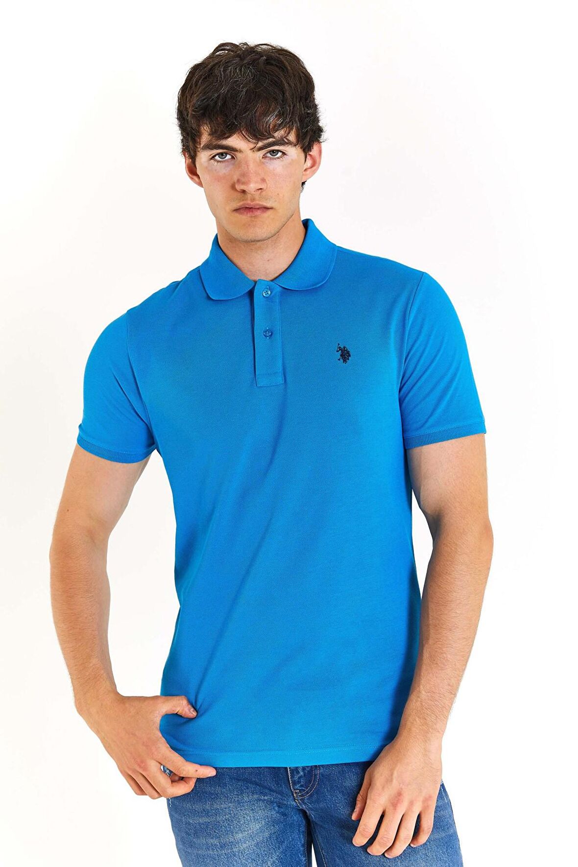 U.S. Polo Assn. Erkek Slim Tişört 50279573-VR045