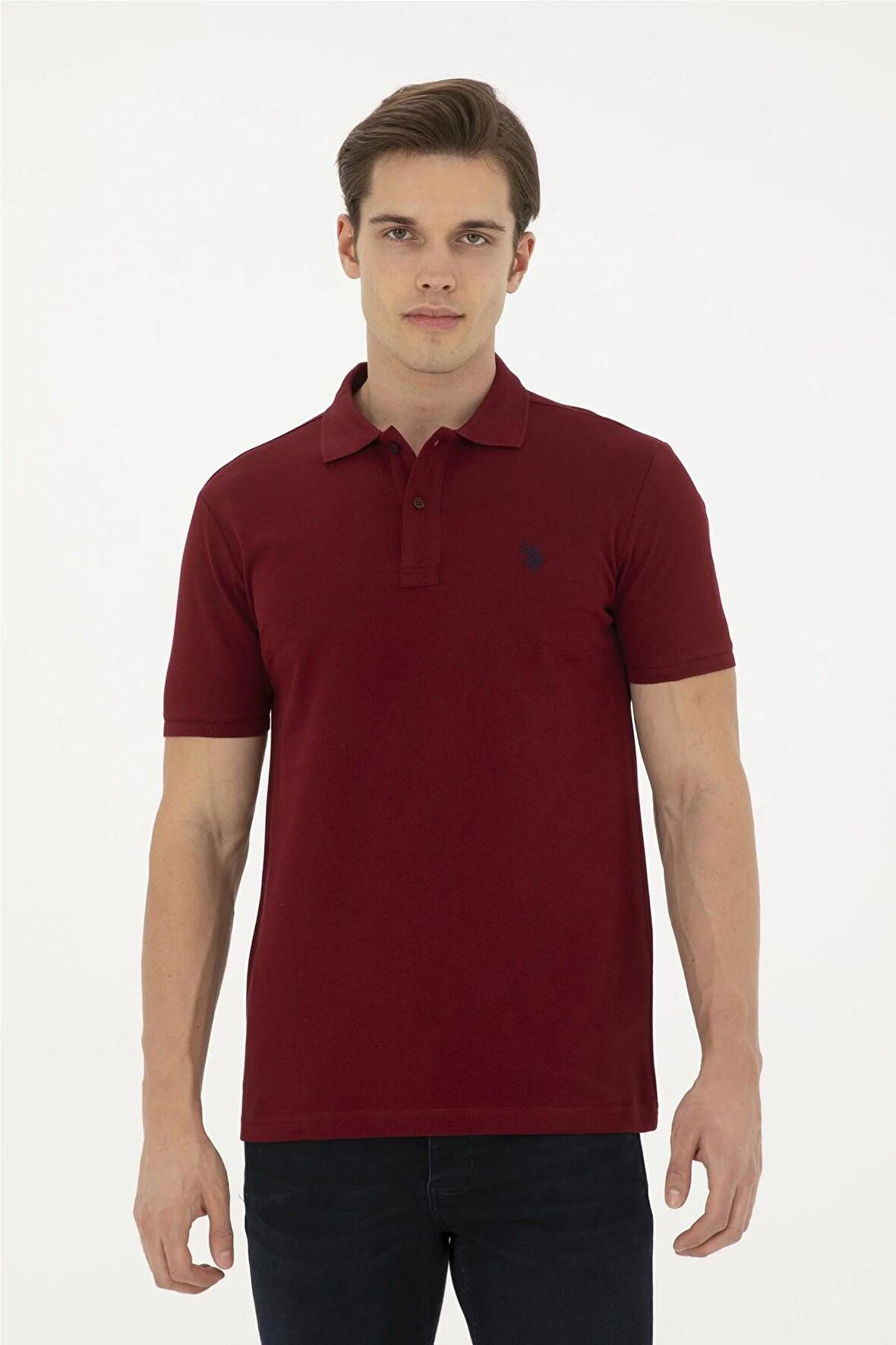 U.S. Polo Assn. Erkek Slim Tişört 50279573-VR177
