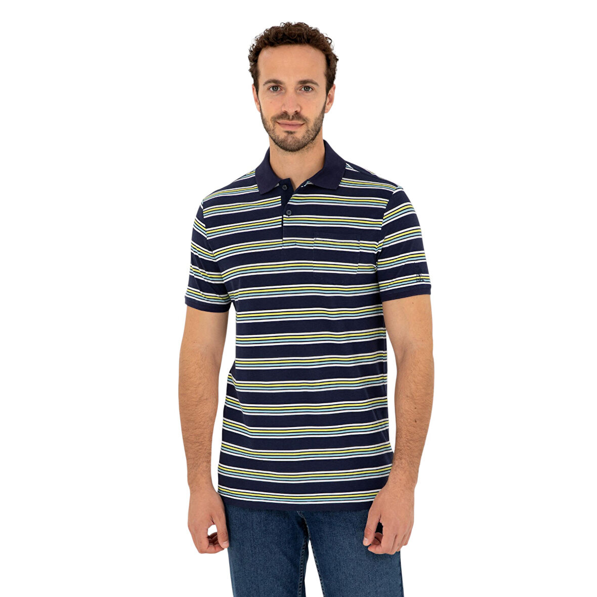 Erkek Regular Fit Polo Yaka TişörtTSHİRT