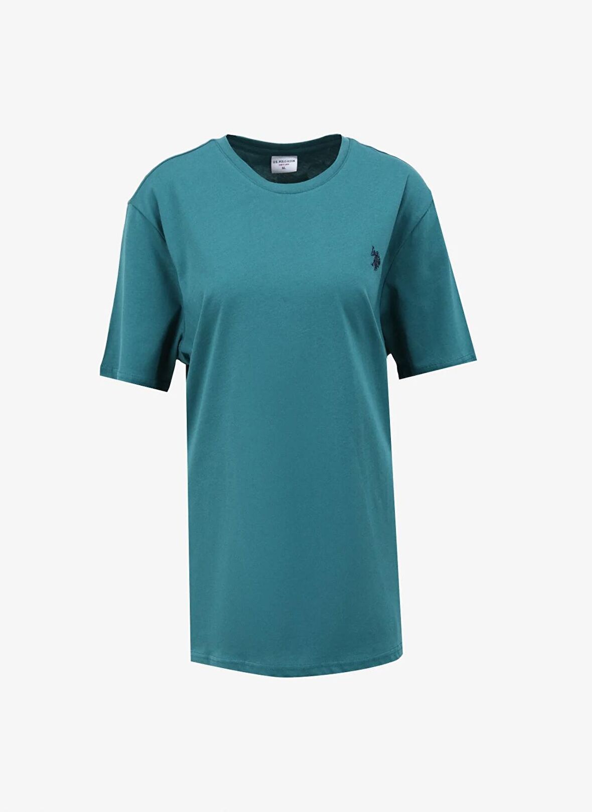 U.S. Polo Assn. Bisiklet Yaka Yeşil Erkek T-Shirt GTS01IY024