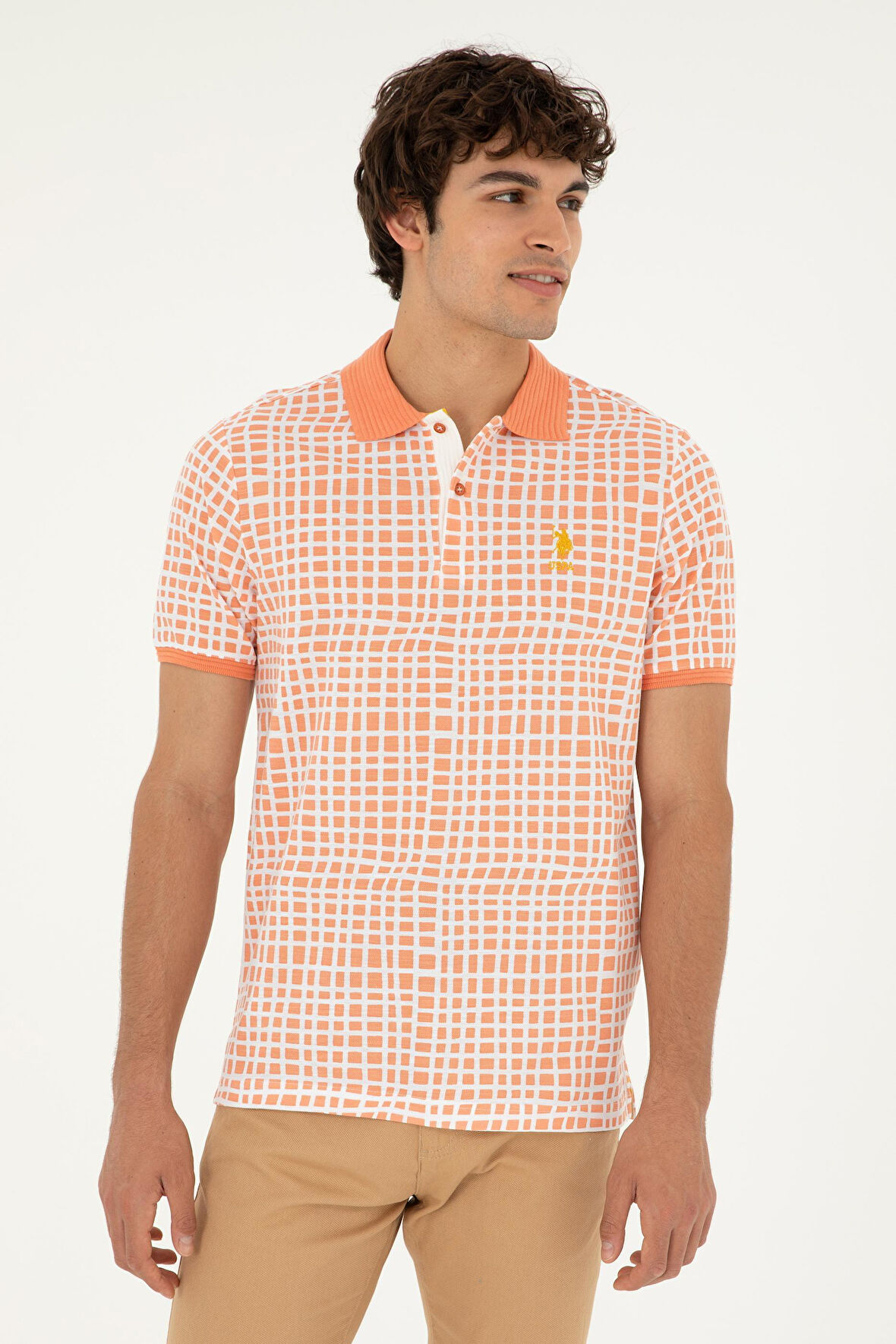 U.S. POLO ASSN. ERKEK T-SHİRT G081SZ011-000-1825156