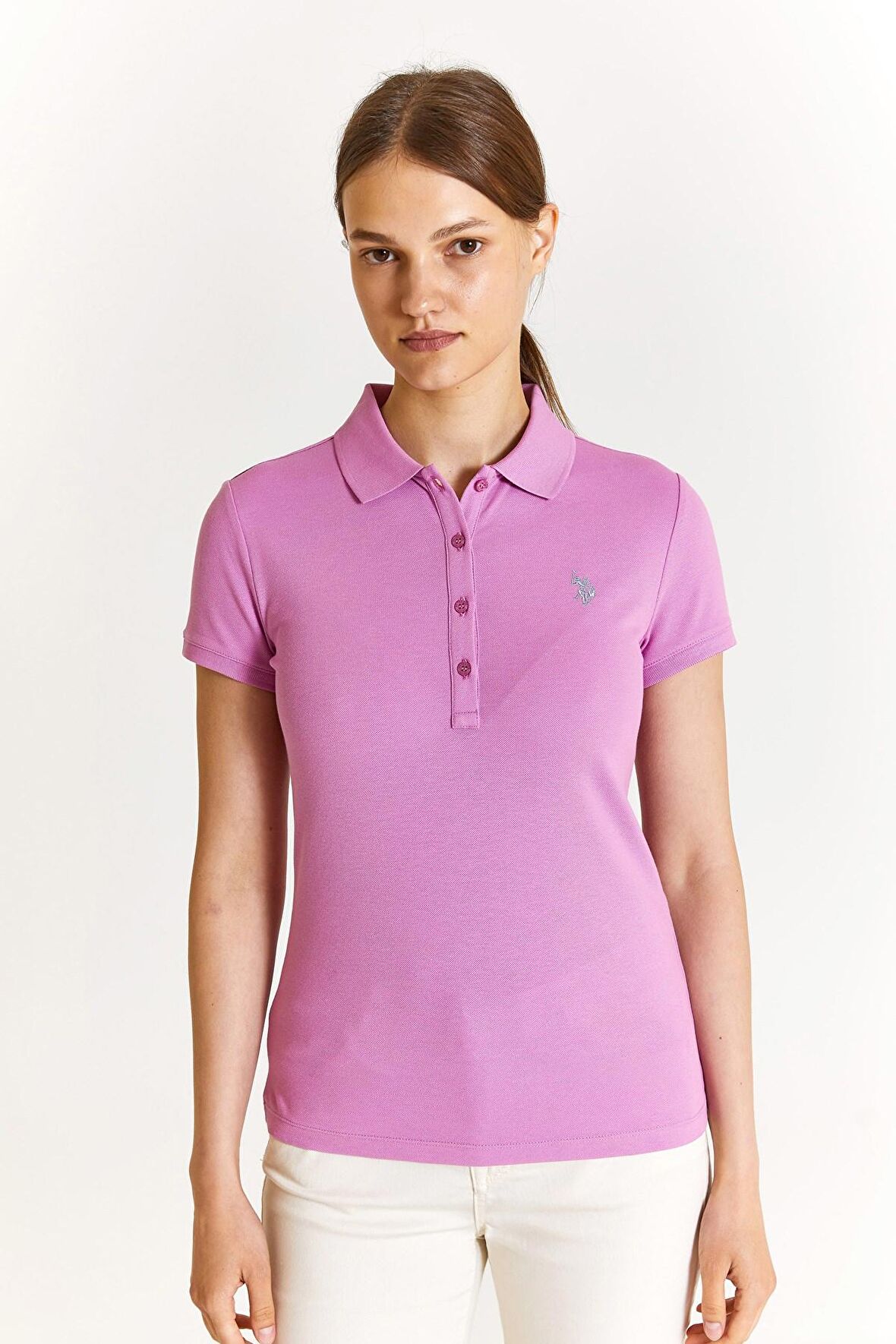 . Kadın Slim Tişört 50280057-VR037