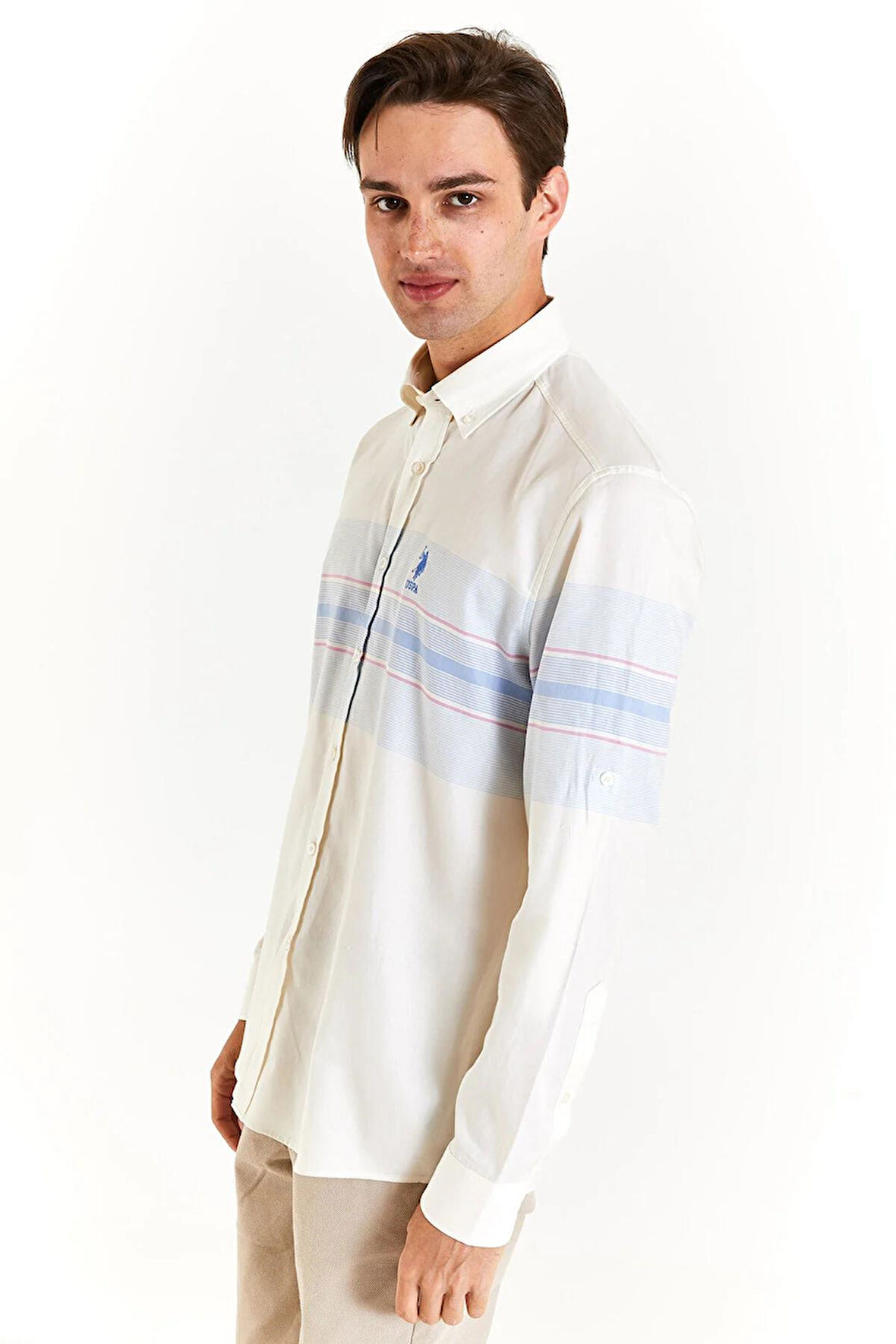 US POLO ASSN Dokuma Gomlek