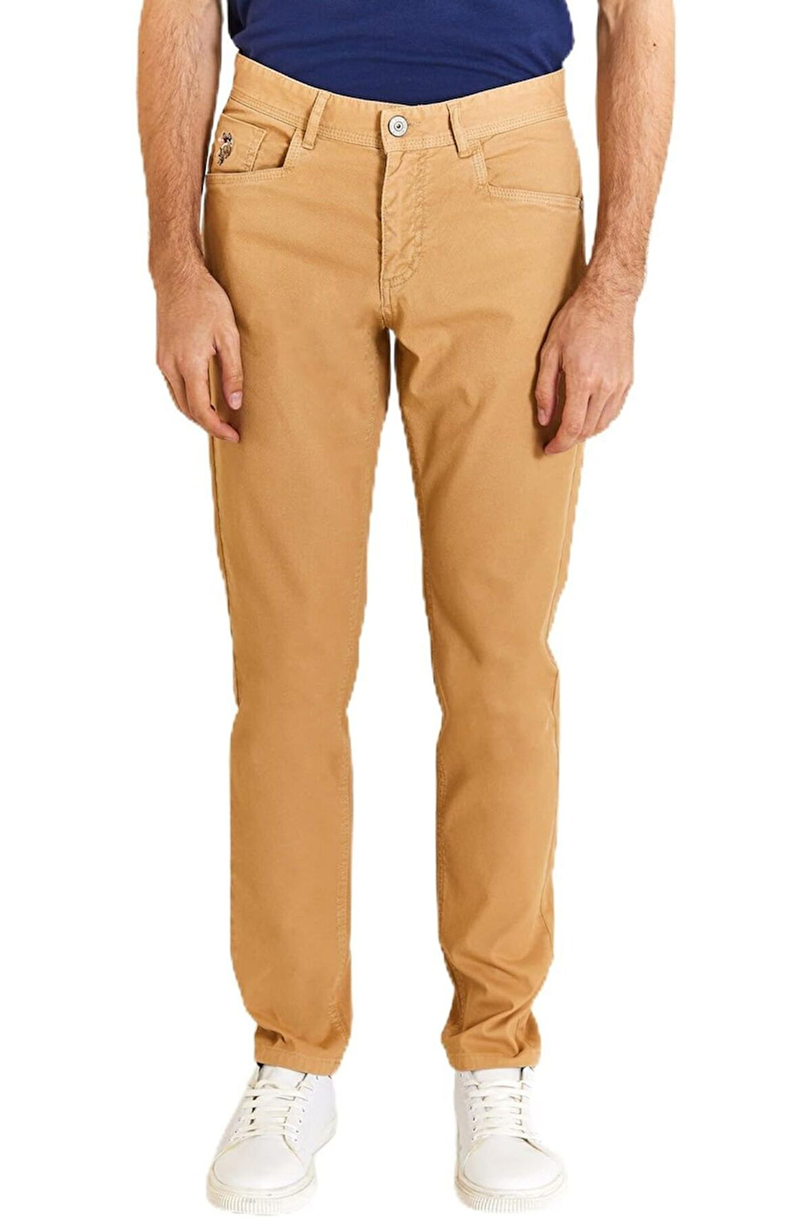 U.S. Polo Assn. U.S. Polo Assn. Standart Kalıp Düz Paça Normal Bel Erkek Pantolon
