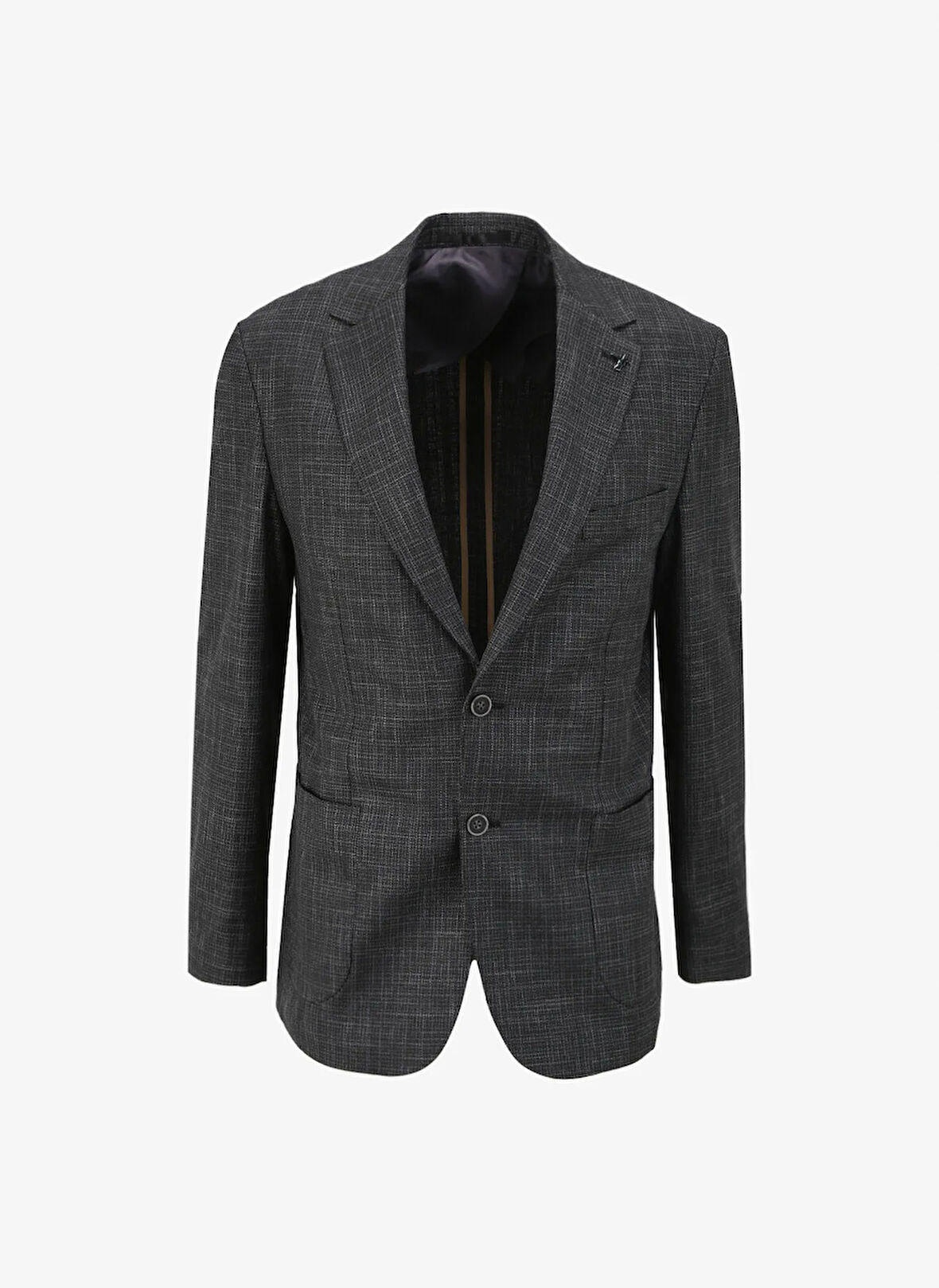 Cacharel Slim Fit Siyah Erkek Düz Ceket LICON