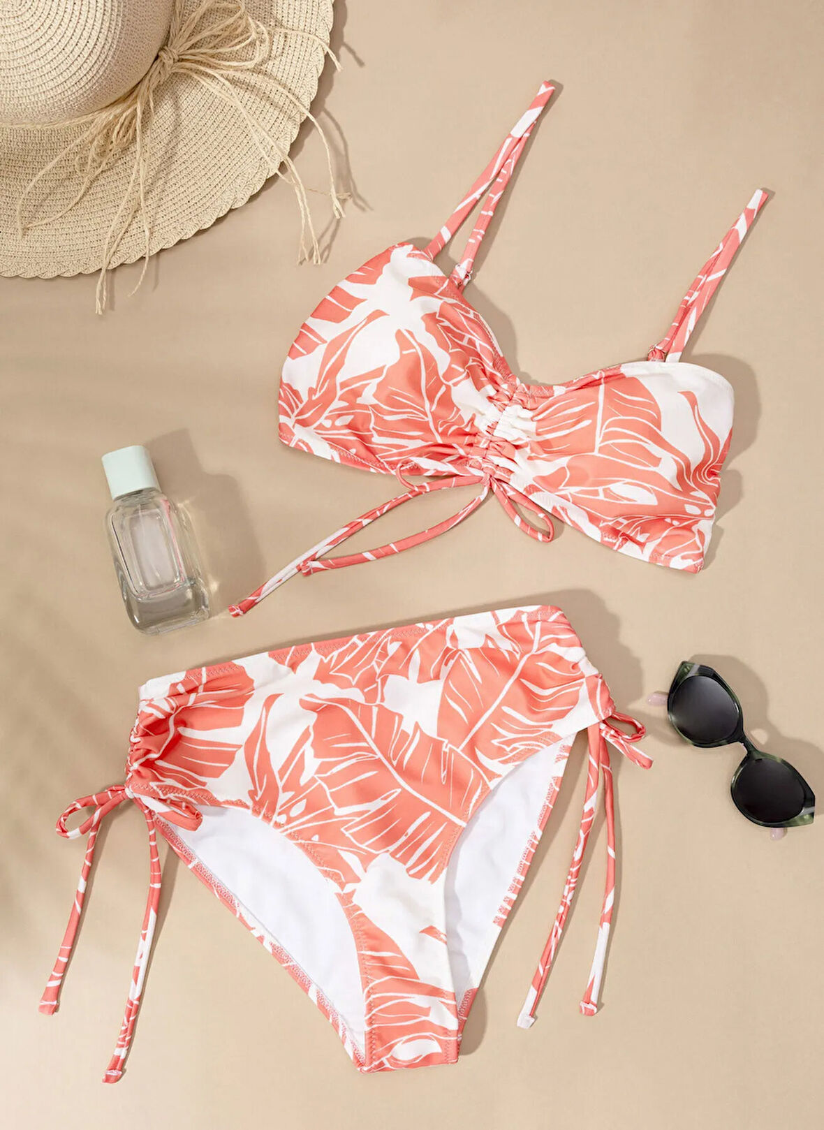 U.S. Polo Assn. Nar Çiçeği Kadın Bikini Takım NELSO