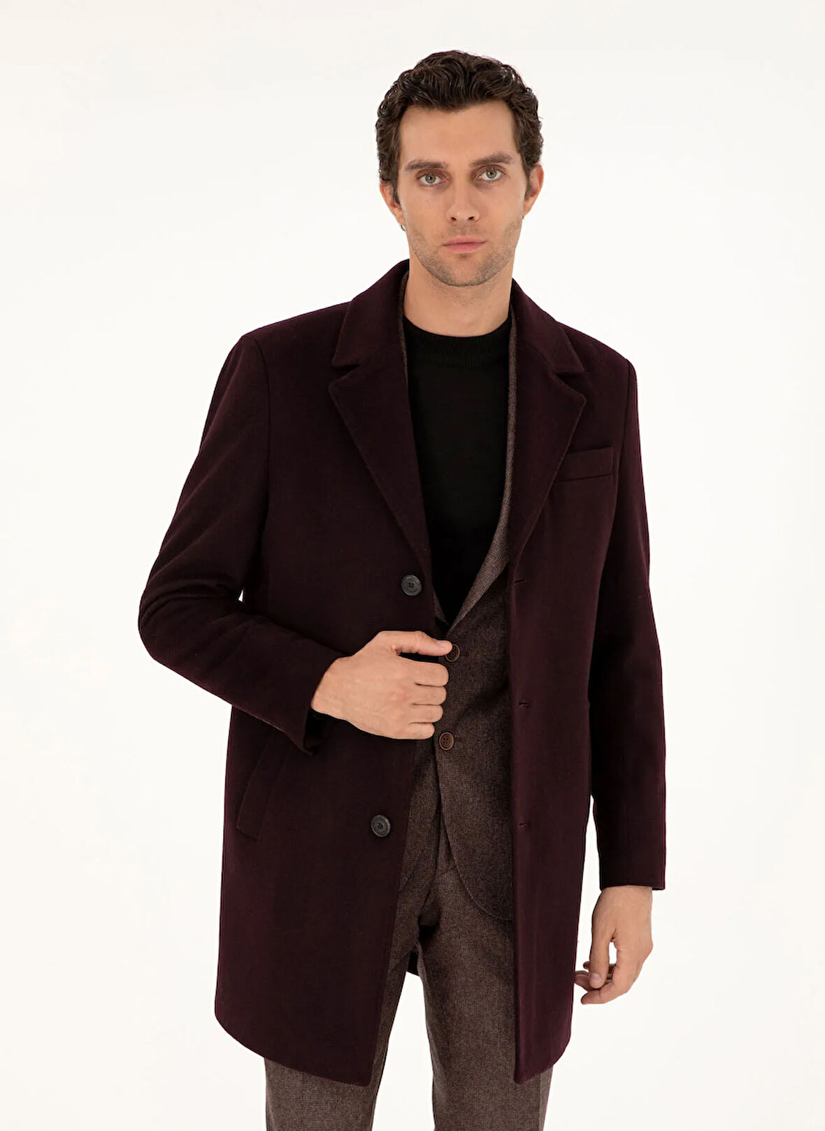 Cacharel Bordo Erkek Kaban LANARK