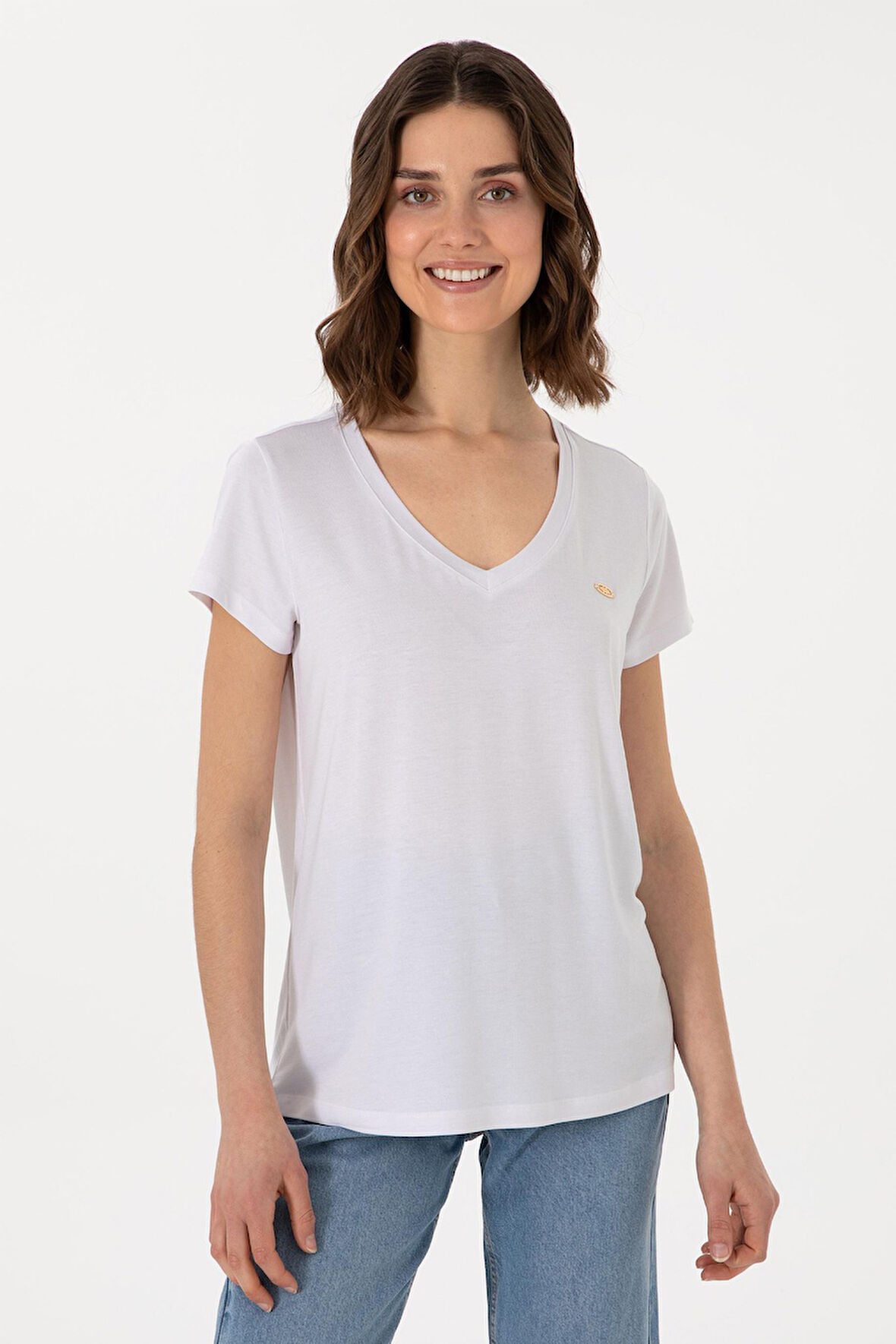 Us. Polo Assn. Kadın Tişört 50300829-Vr013