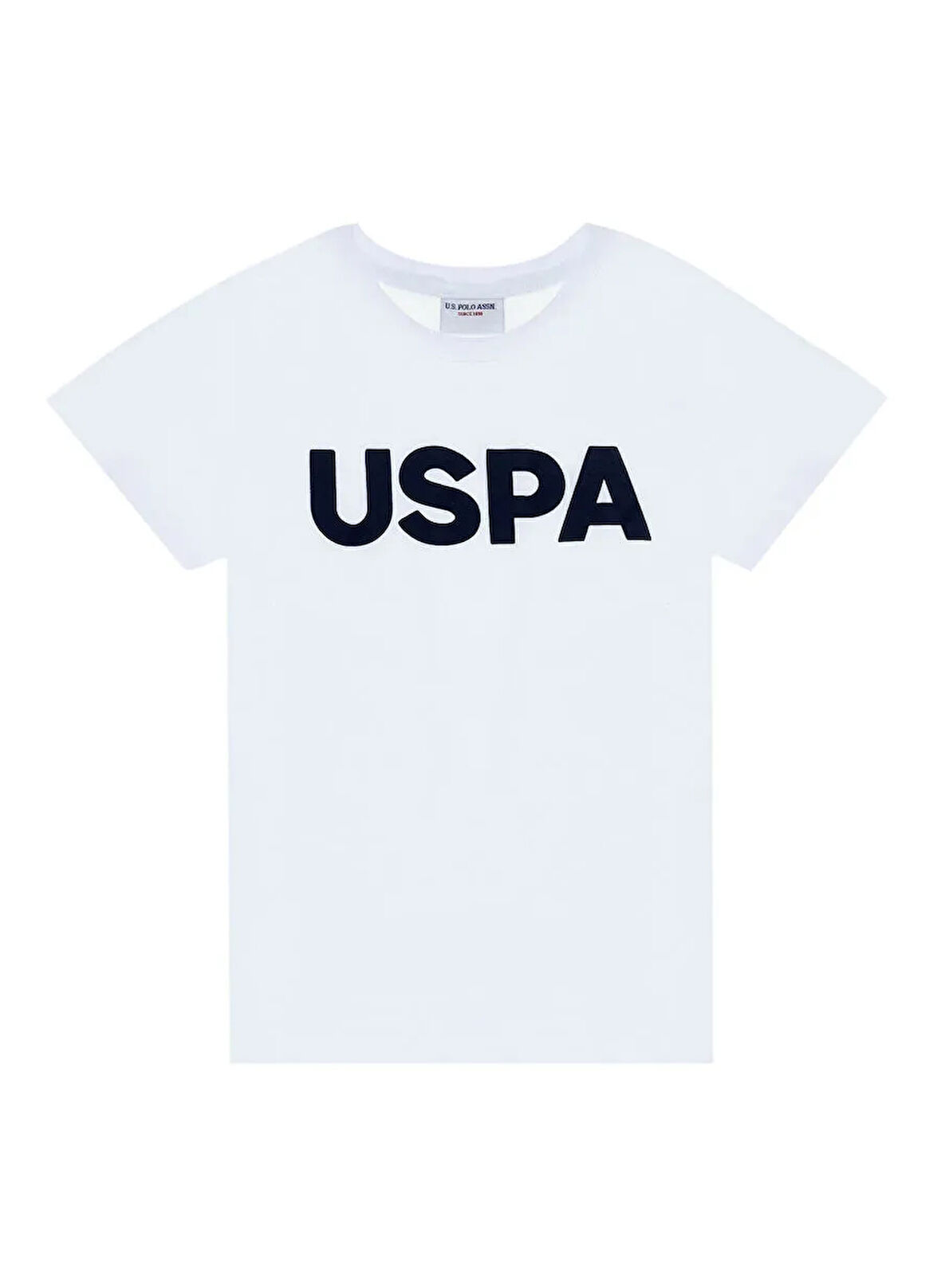 U.S. Polo Assn. Baskılı Beyaz Erkek Çocuk T-Shirt GEARTKIDS