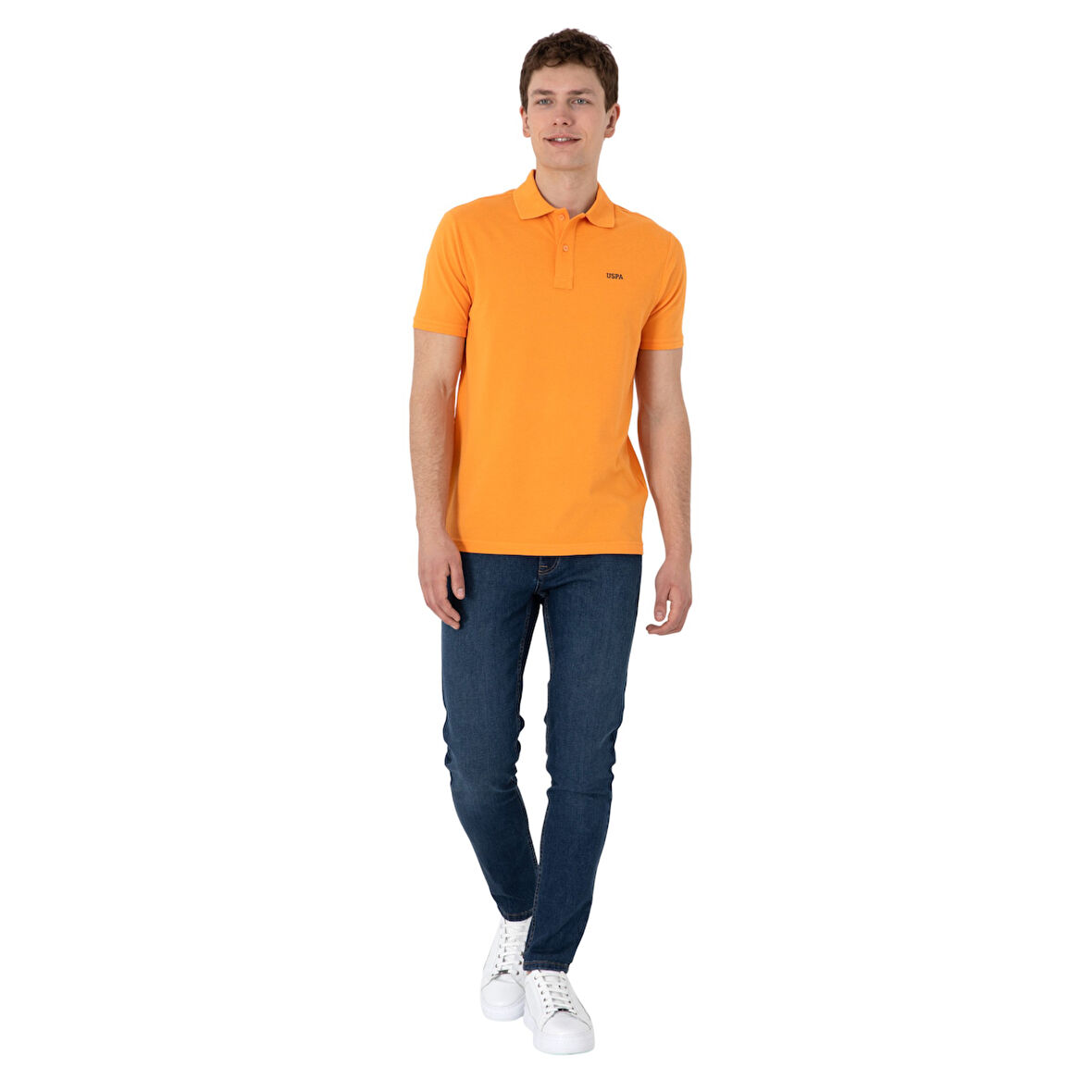Erkek Regular Fit Polo Yaka Basic T-Shirt