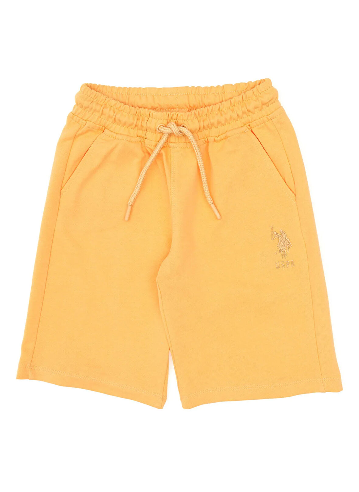 U.S. Polo Assn. Lastikli Bel Regular Fit Şeftali Erkek Çocuk Şort PARE
