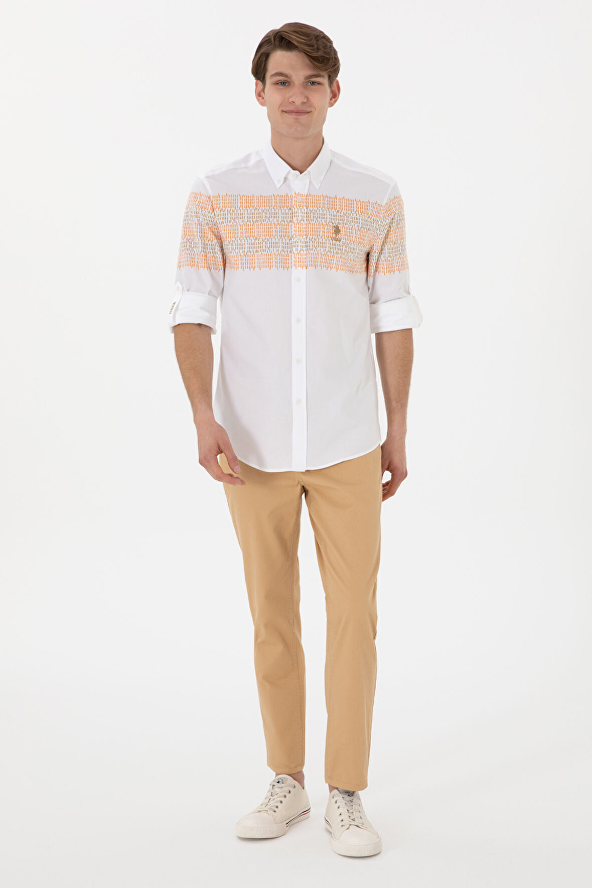 U.S. Polo Assn. Erkek Kanvas Pantolon 2098513