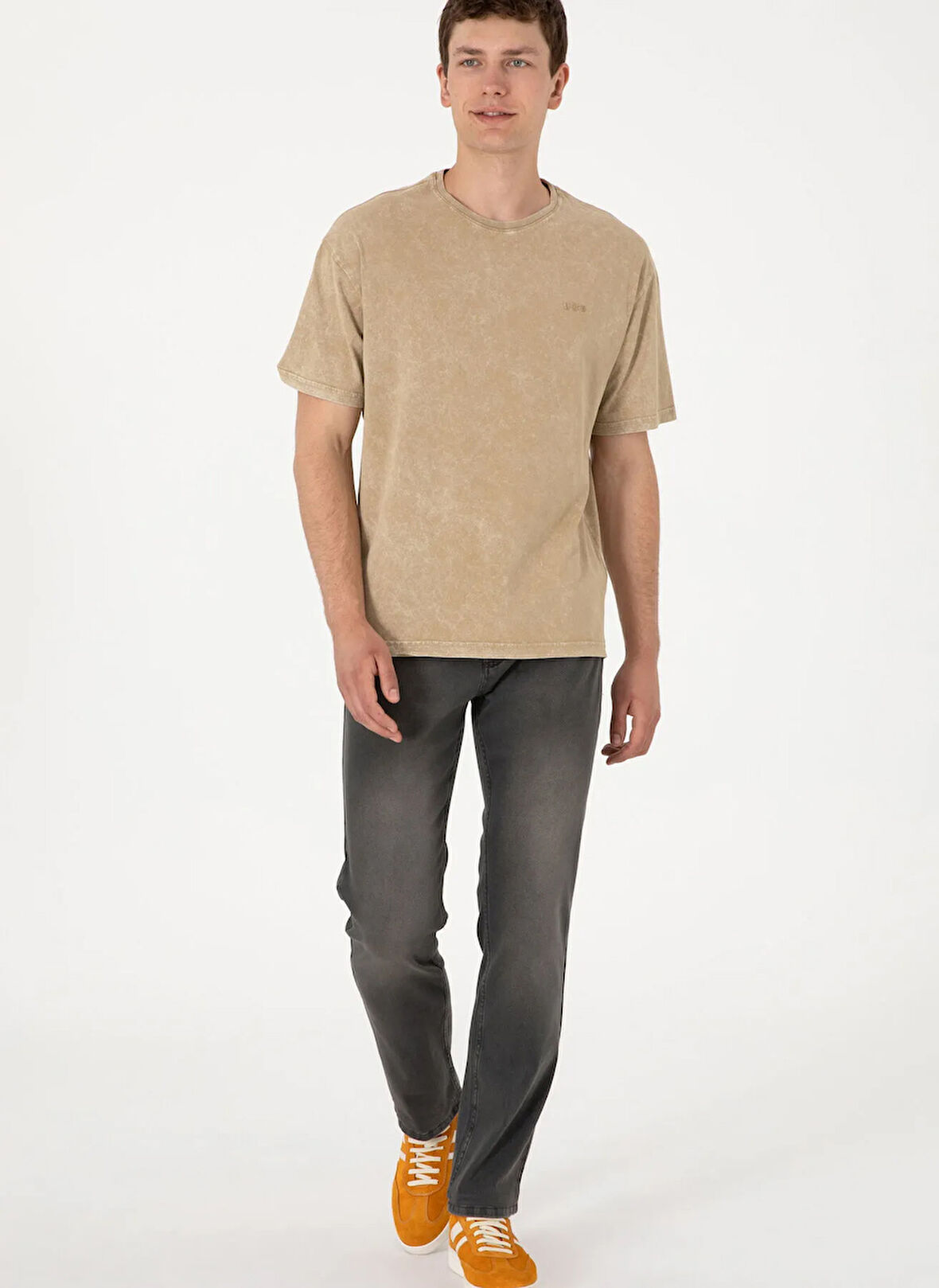 U.S. Polo Assn. Normal Bel Normal Paça Straight Yeşil Erkek Denim Pantolon VANY
