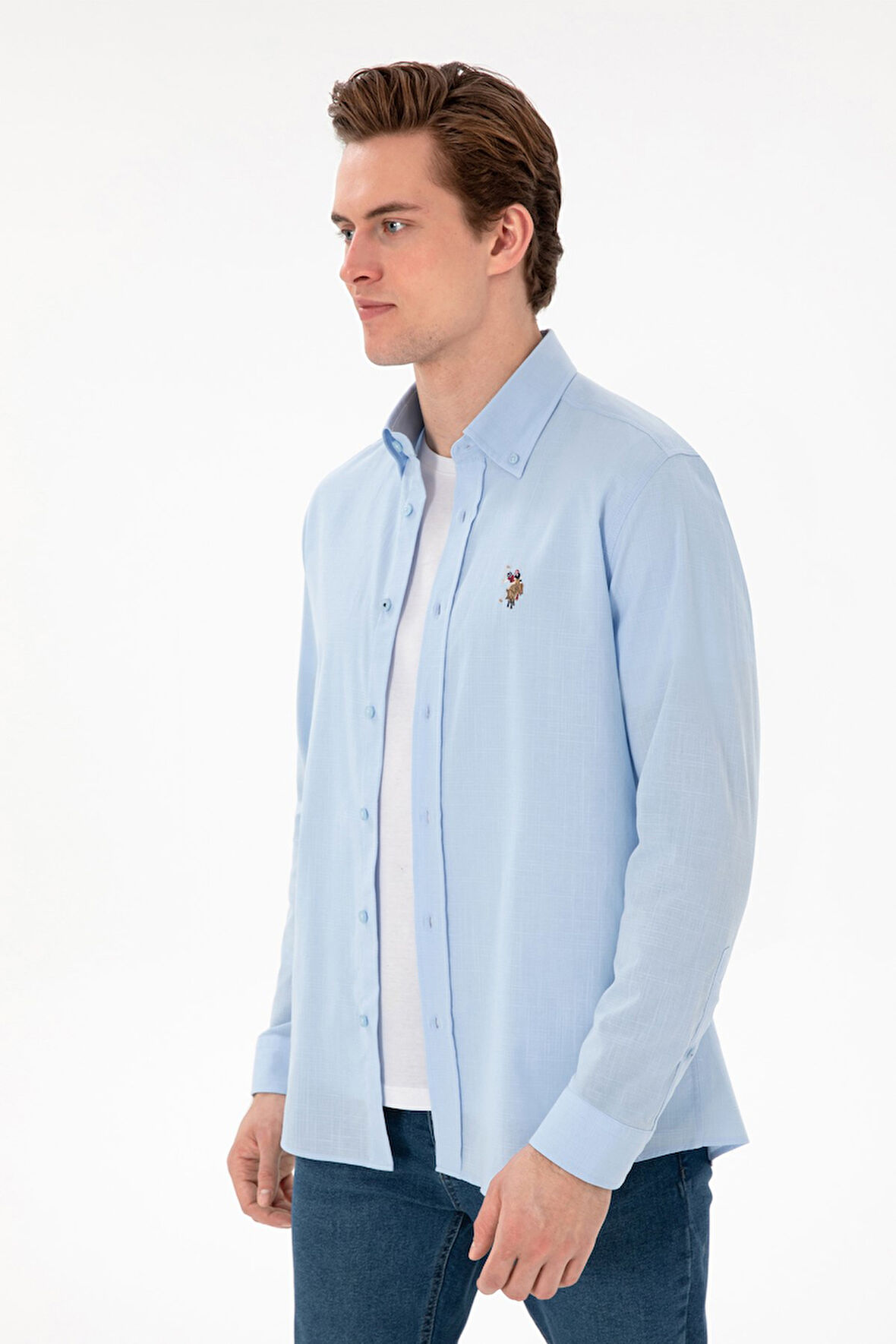Us. Polo Assn. Erkek Gömlek 50298000-Vr003