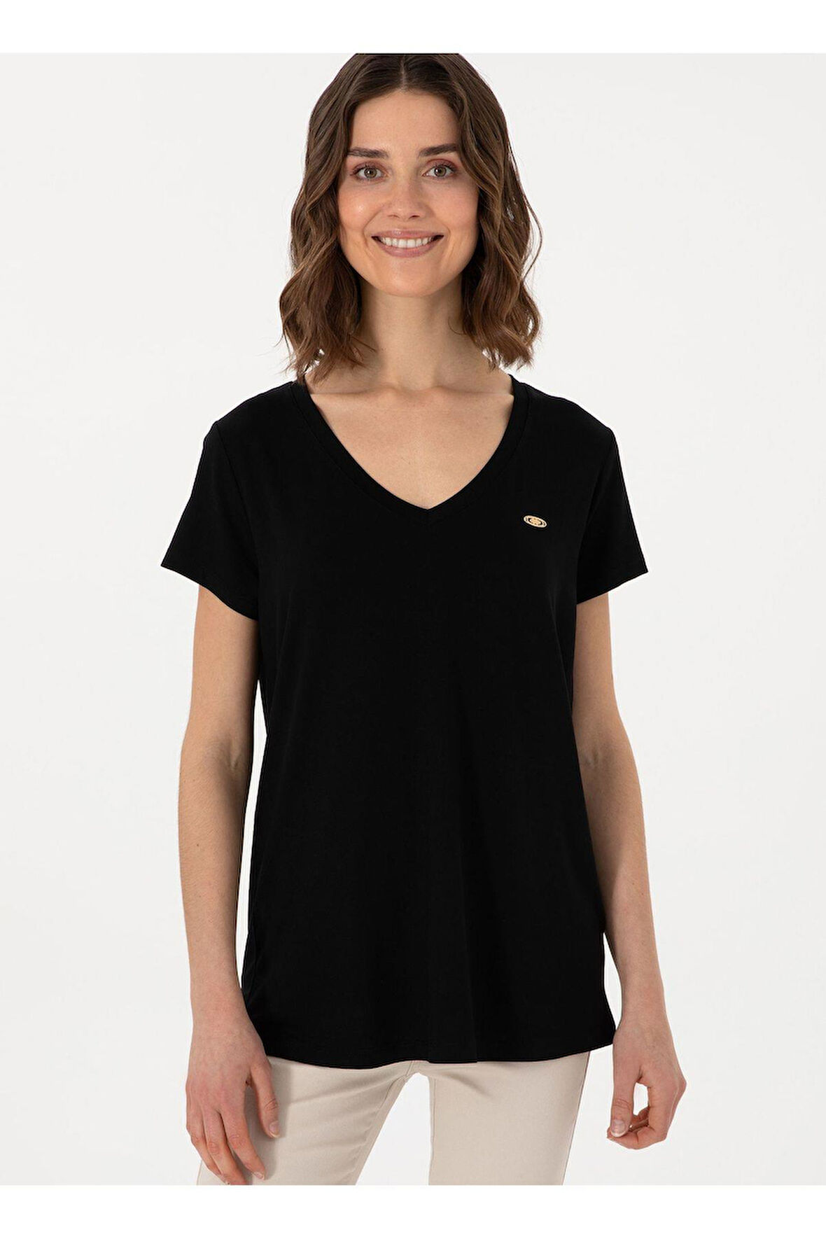 U.S. POLO ASSN. KADIN T-SHİRT G082SZ011-000-2075766