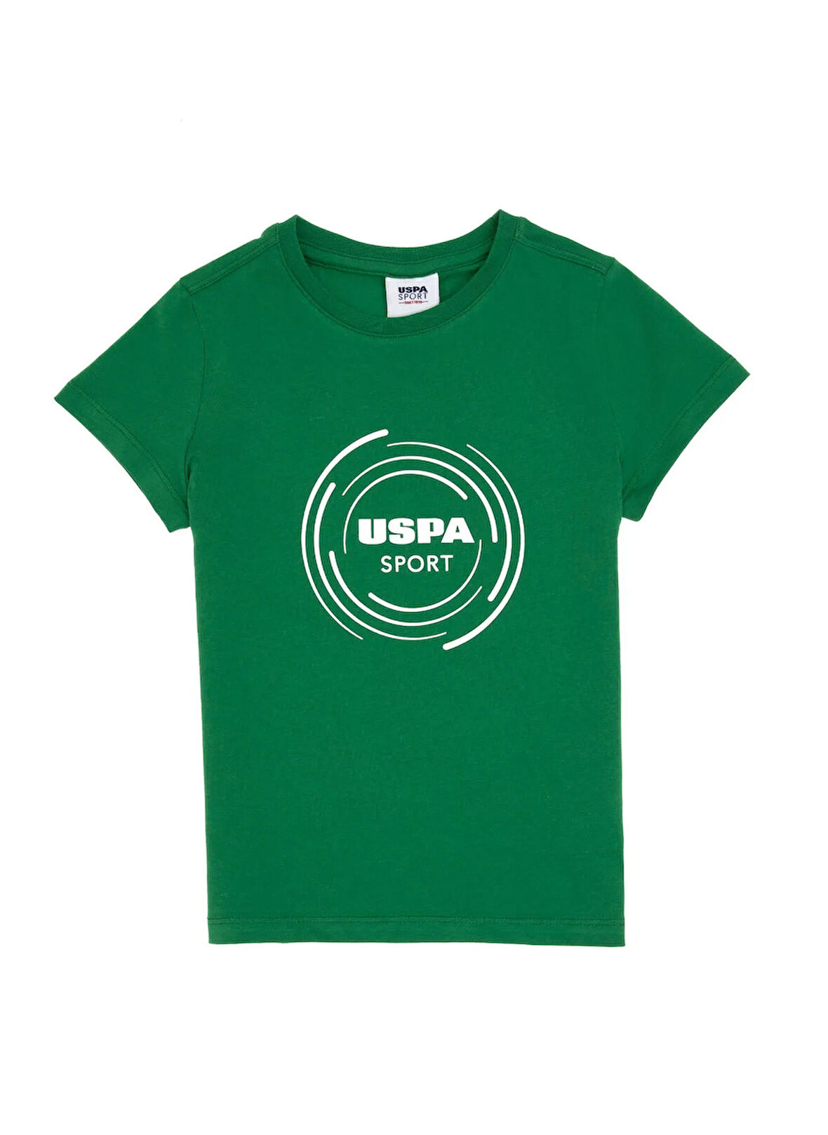 U.S. Polo Assn. Baskılı Yeşil Erkek Çocuk T-Shirt S-UNKAKIDS