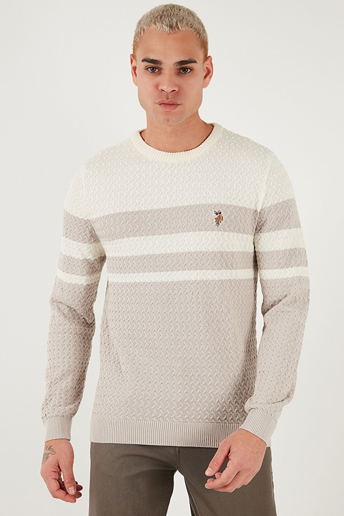 U.S. Polo Assn Erkek Kazak G081SZ0TK2235801