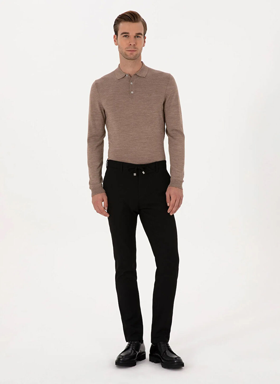 Cacharel Siyah Erkek Slim Fit Pantolon WANNA