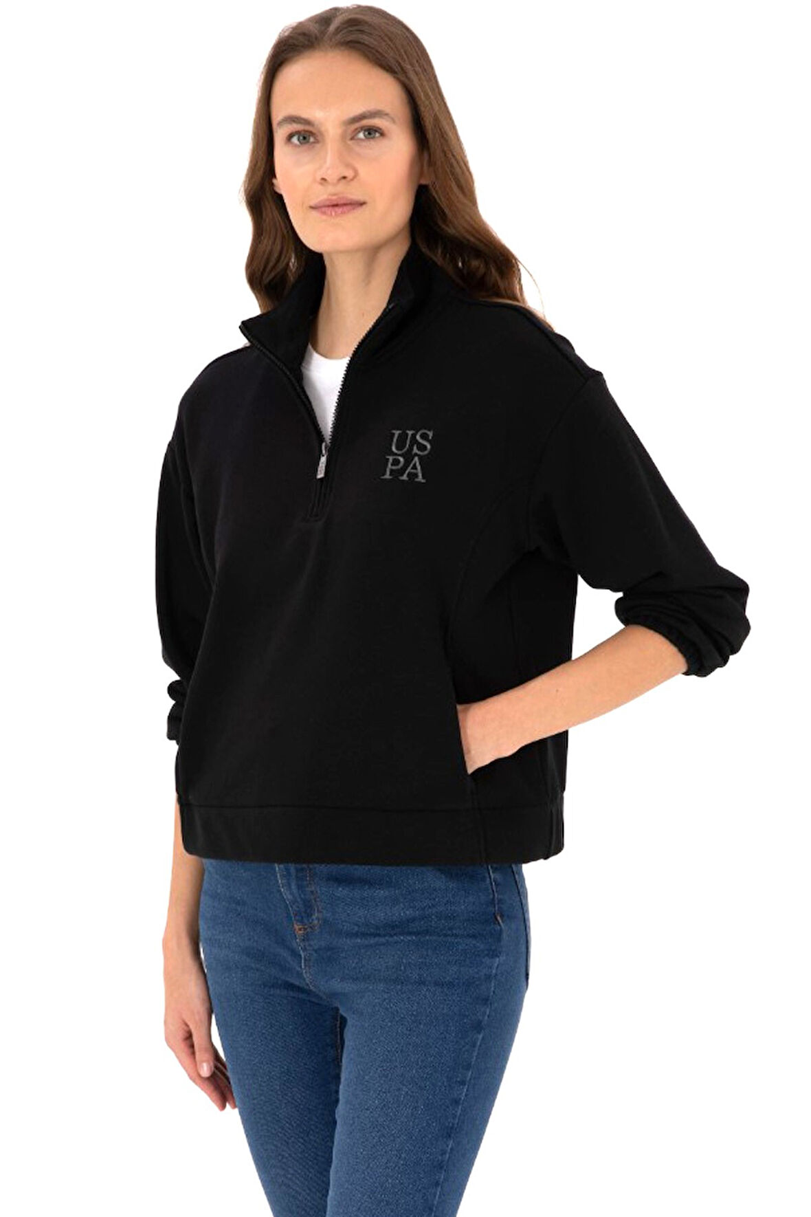 U.S. Polo Assn. Kadın Sweatshirt