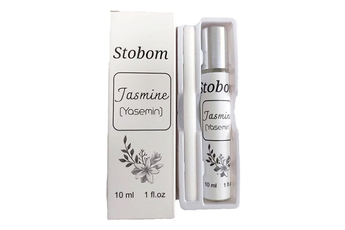 Stobom Mini Yasemin Aroma Terapi Esansı (Jasmin) 10ml 2 li Avantaj Paketi