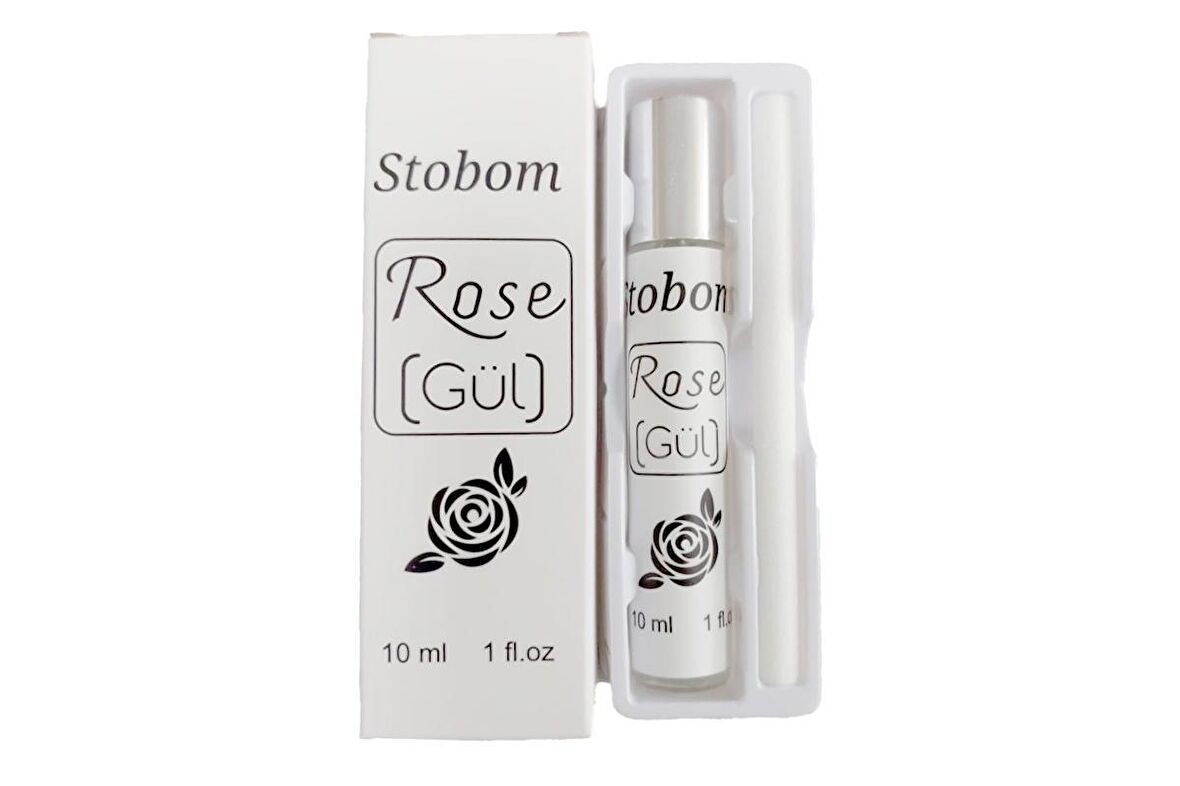 Stobom Mini Gül Aroma Terapi Esansı (Rose) 10ml 2 li Avantaj Paketi