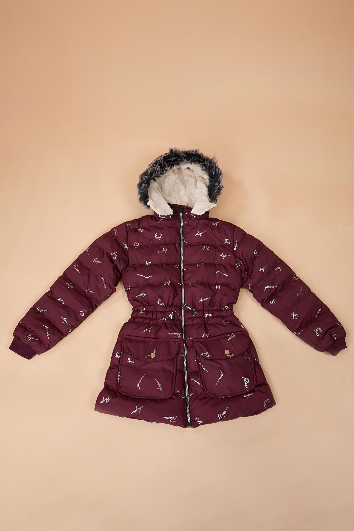 Kız Çocuk Bordo Mont - 23900