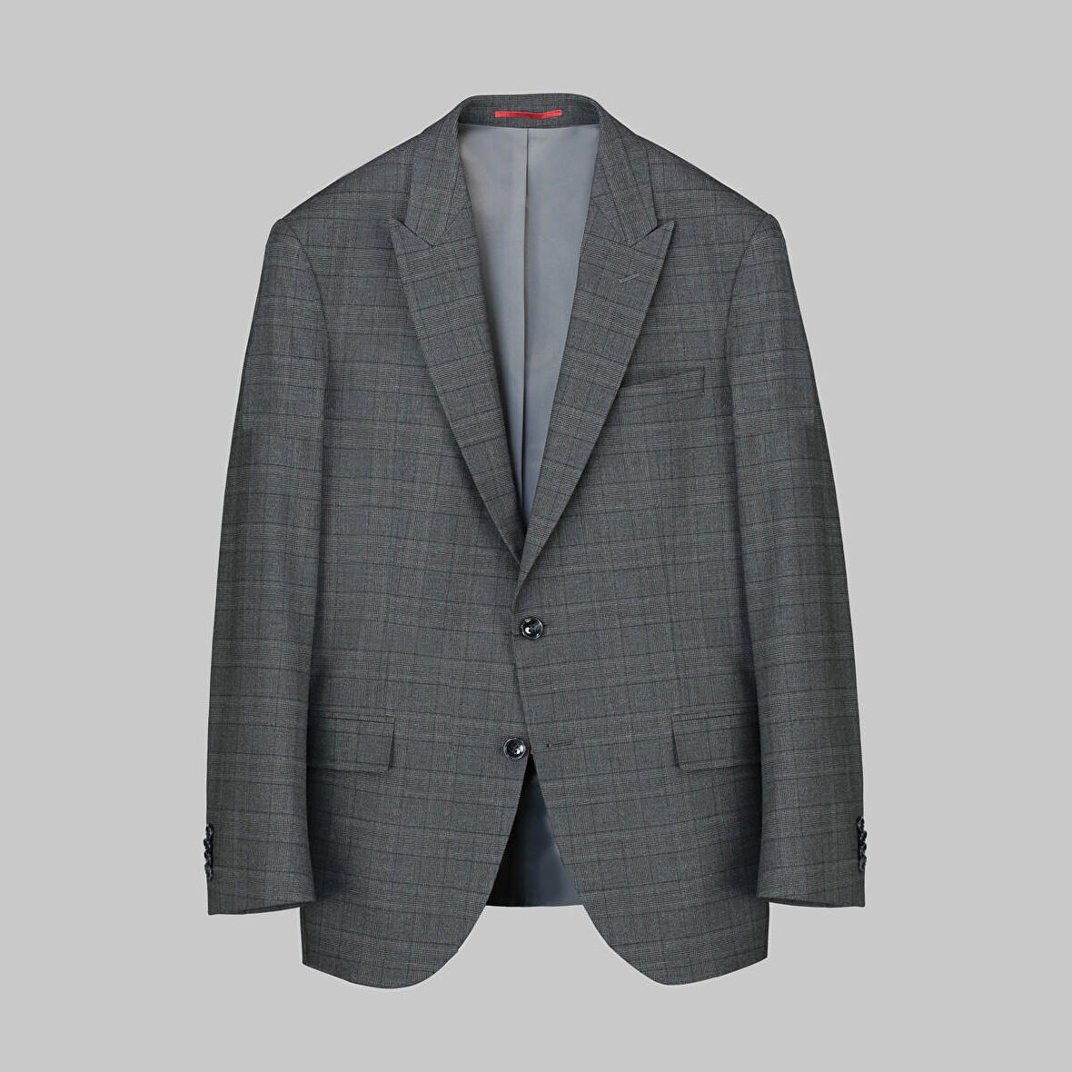 AMARA RESTA KARELİ KOYU GRİ TAKIM