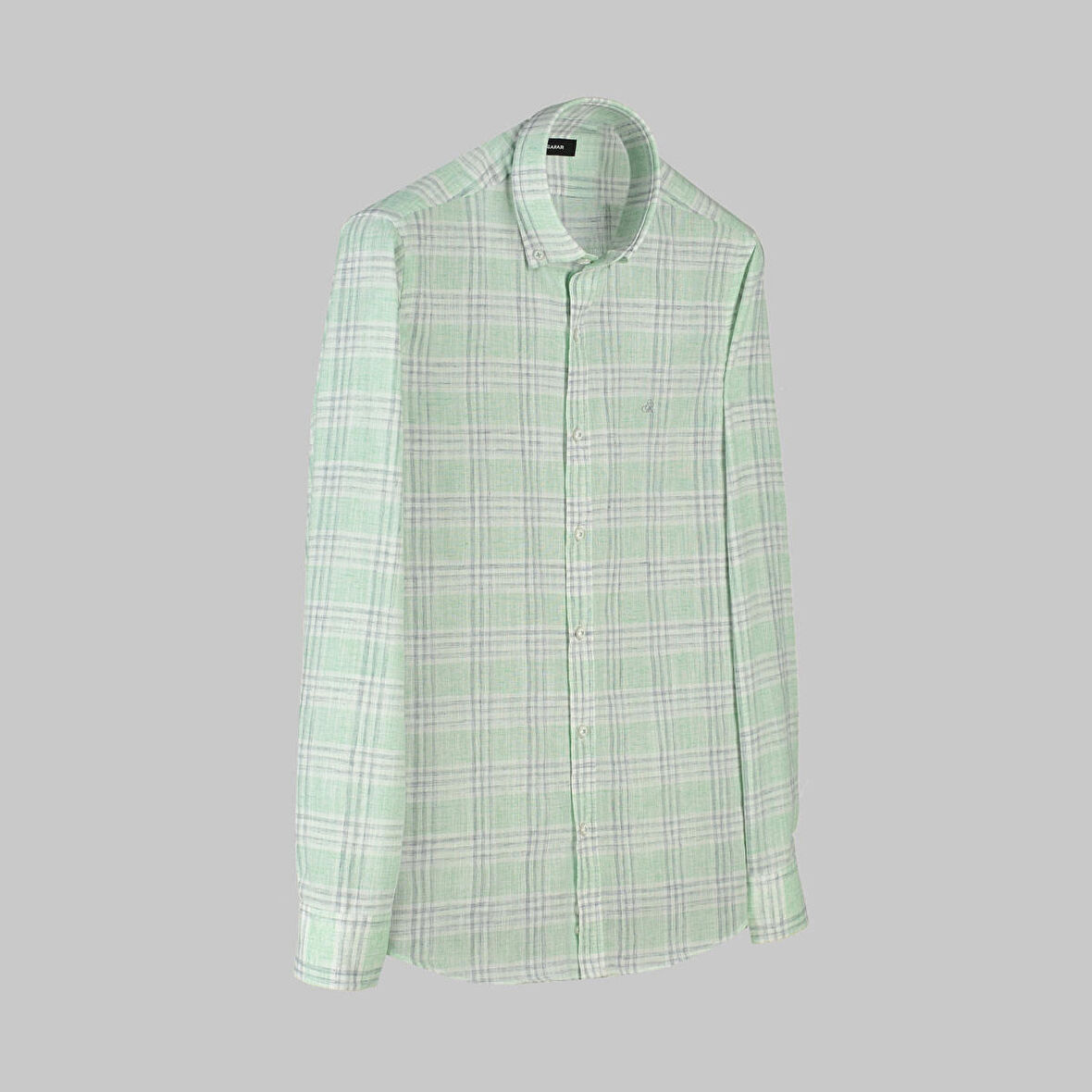 ELETA SLİM YEŞİL GÖMLEK