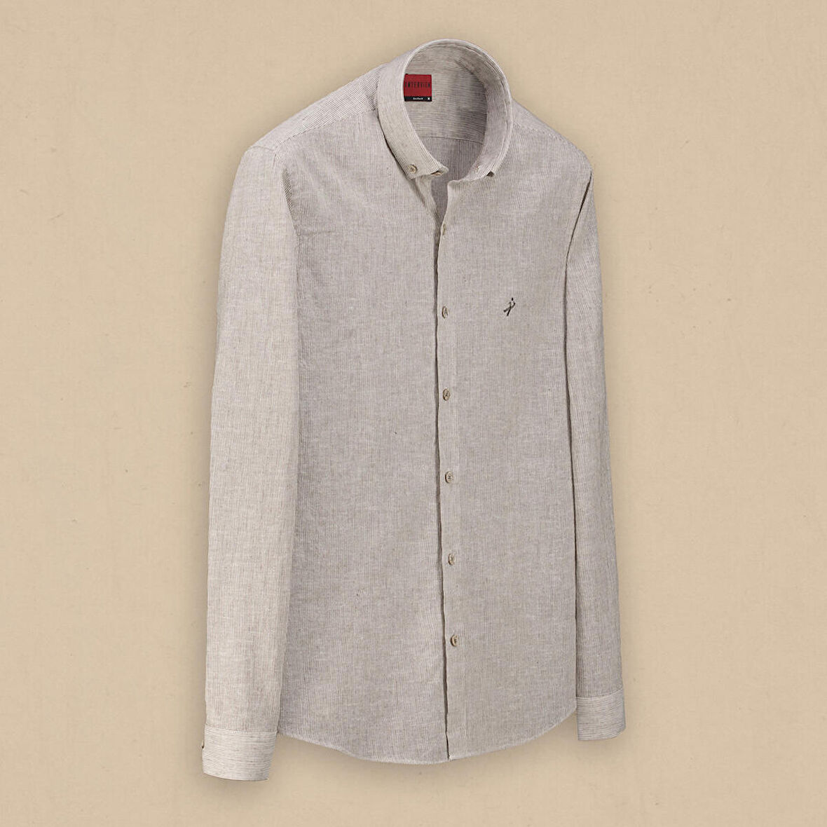 GOIAS SOHO UZUN KOL KAHVERENGİ GÖMLEK