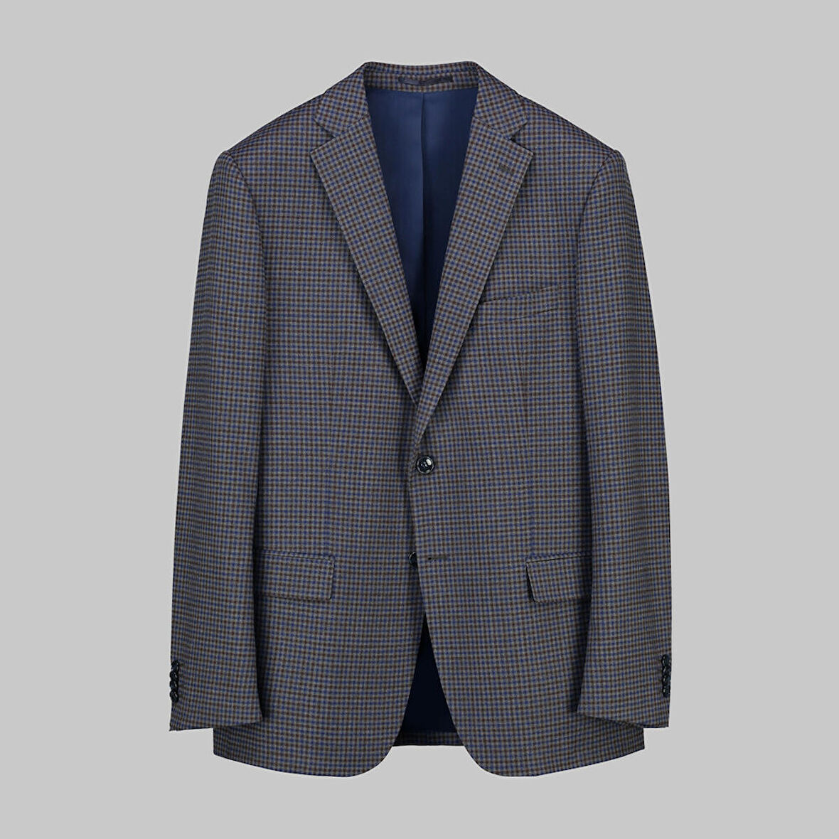 REXFORD DESENLİ GRİ CEKET