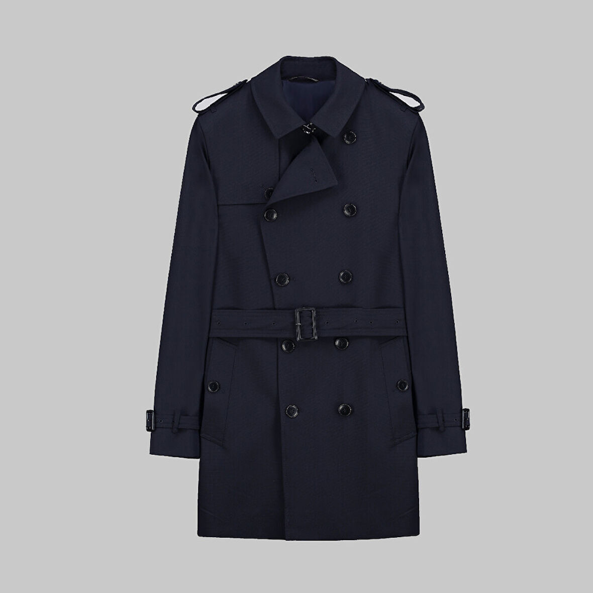 Amsterdam Lacivert Trençkot