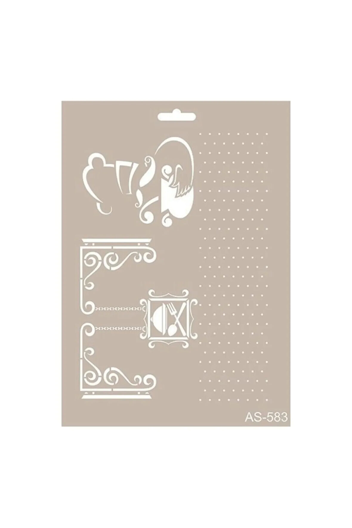 As583 - A4 Stencil