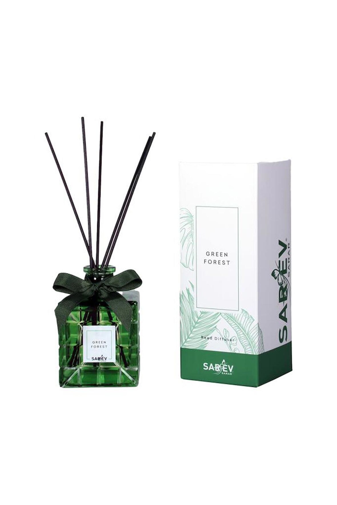 Sarev Green Forest Reed Diffuser/Çubuklu Oda Kokusu