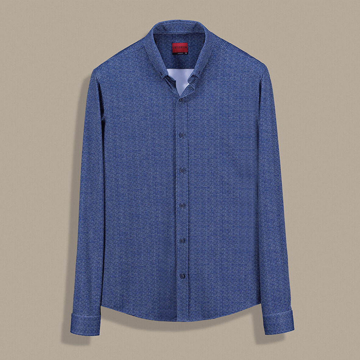 GOIAS SOHO DESENLİ MAVİ GÖMLEK