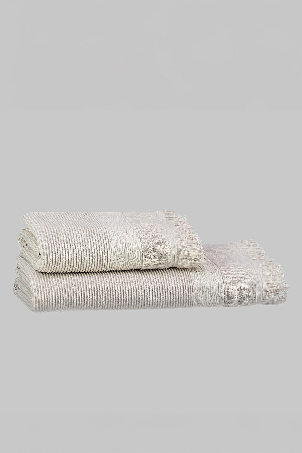 Sarev Street Bej %100 Pamuk Yüz Havlusu 50*90