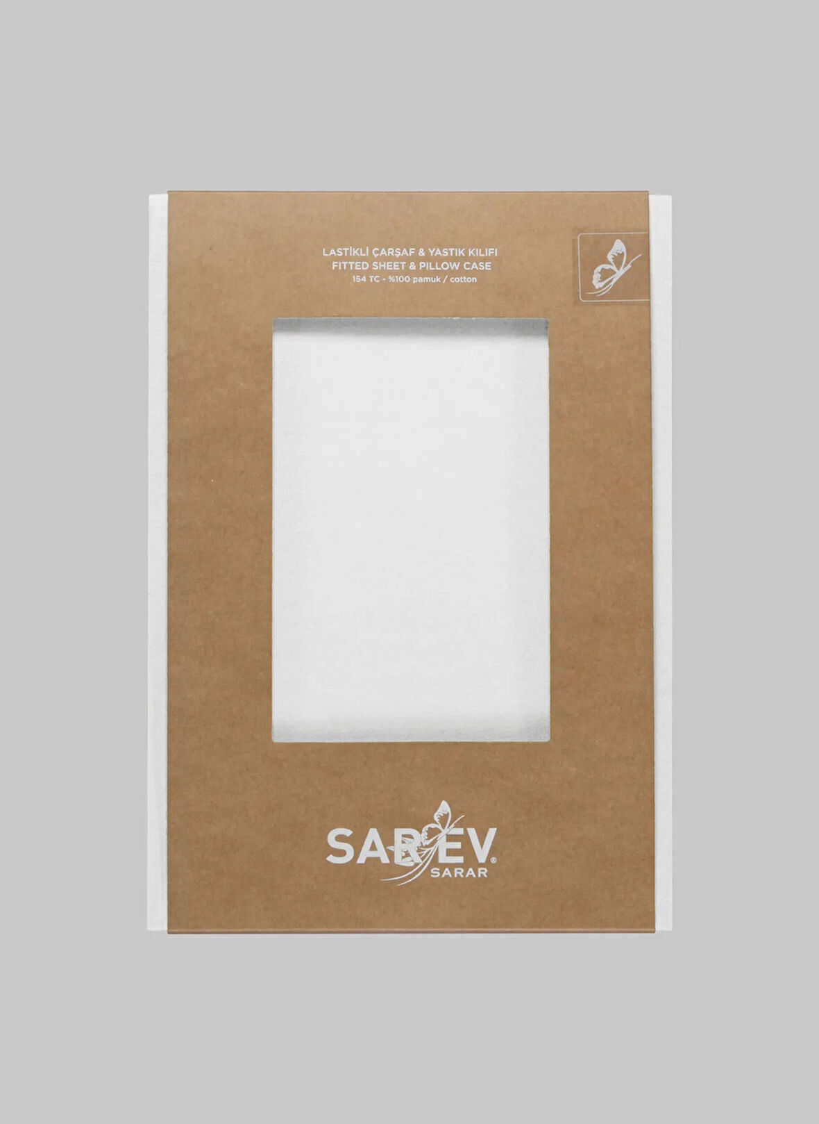 Sarev Beyaz Fıtted Çarşaf NEWSLOWCITY180x200FITTEDSHEBEYAZ