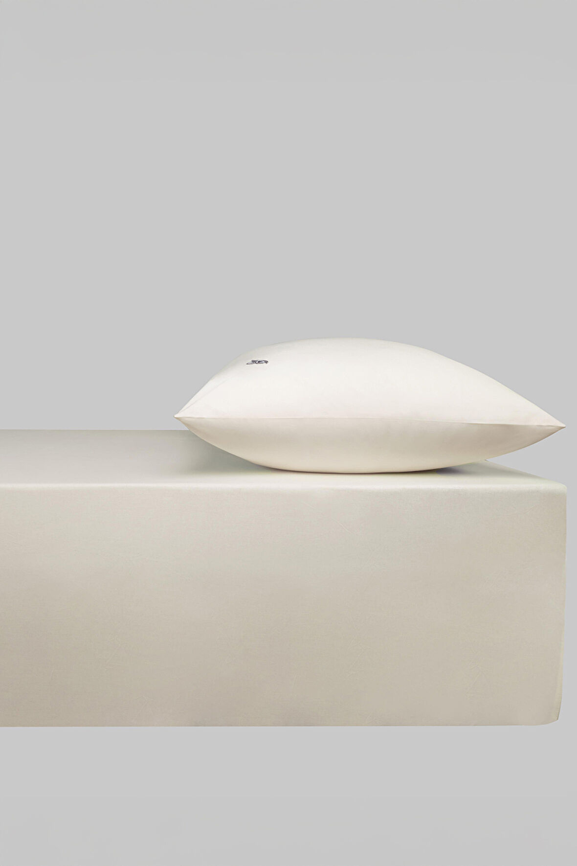 Sarev New Slow City Ekru %100 Pamuk Battal Boy Lastikli Çarşaf Seti