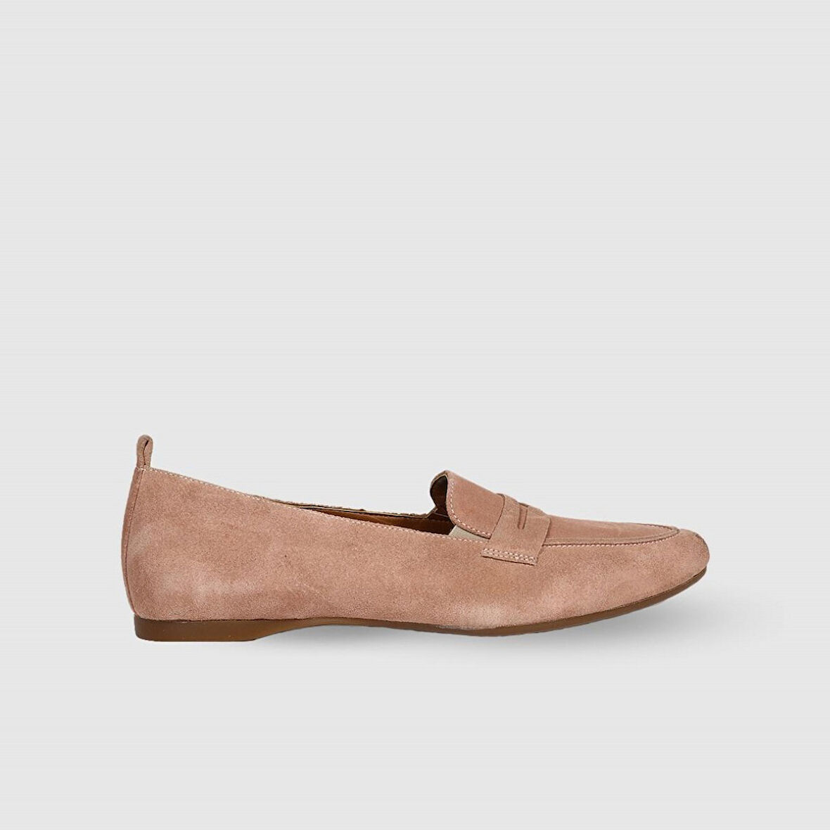 Kadın Klasik Babet [051627] PUDRA SÜET, 38