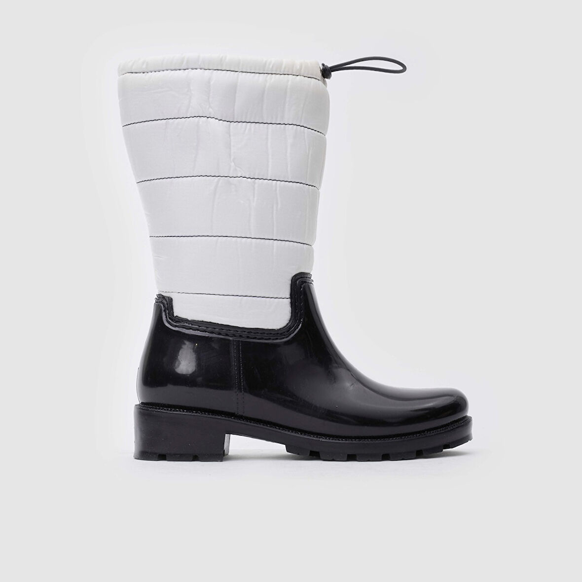 Kadın Paraşüt Yağmur Bot [051860] SİYAH - BEYAZ PARAŞÜT, 36