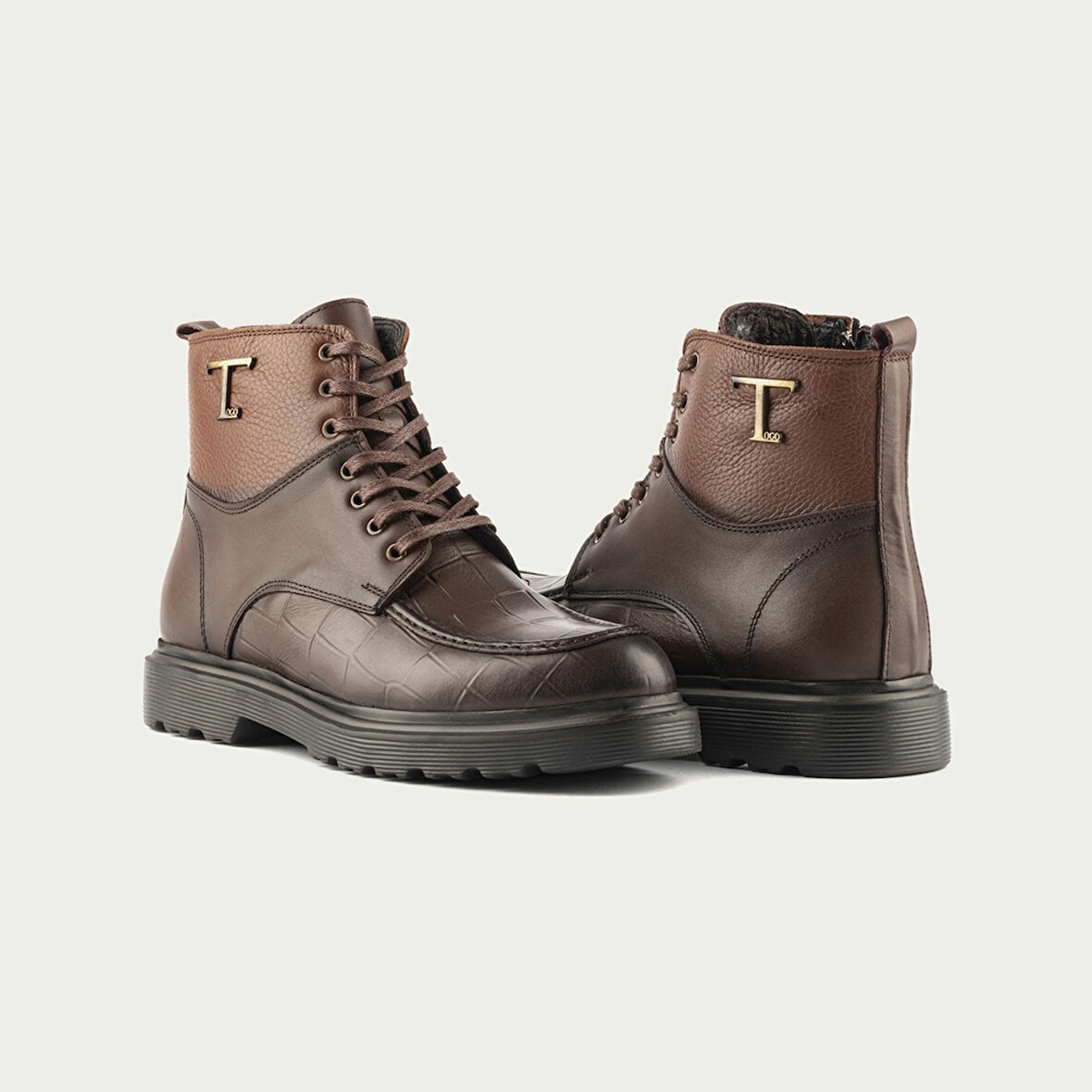 Erkek Casual Bot [052042] KAHVE ANTİK, 40